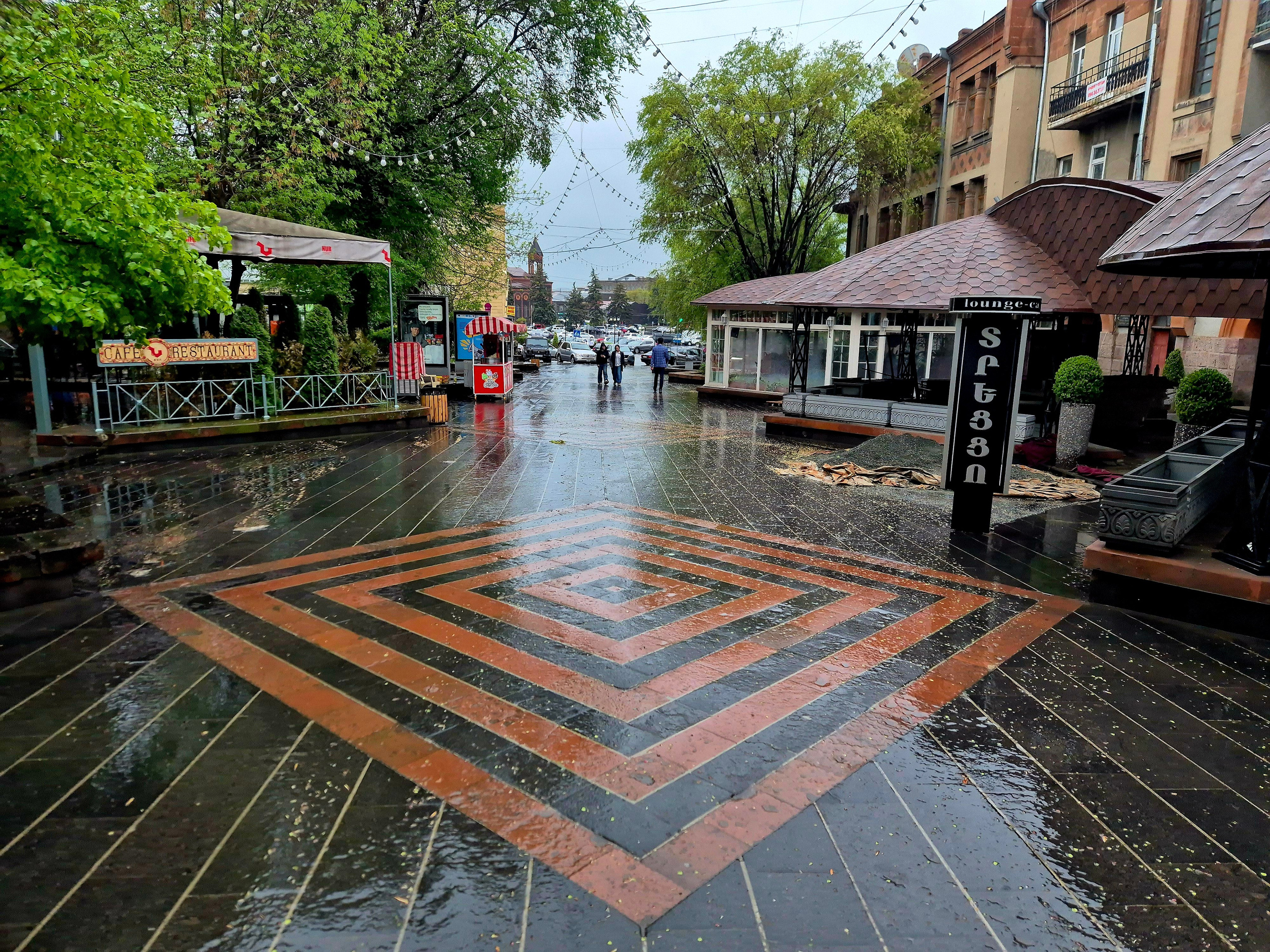 Пешеходный проспект Рыжкова