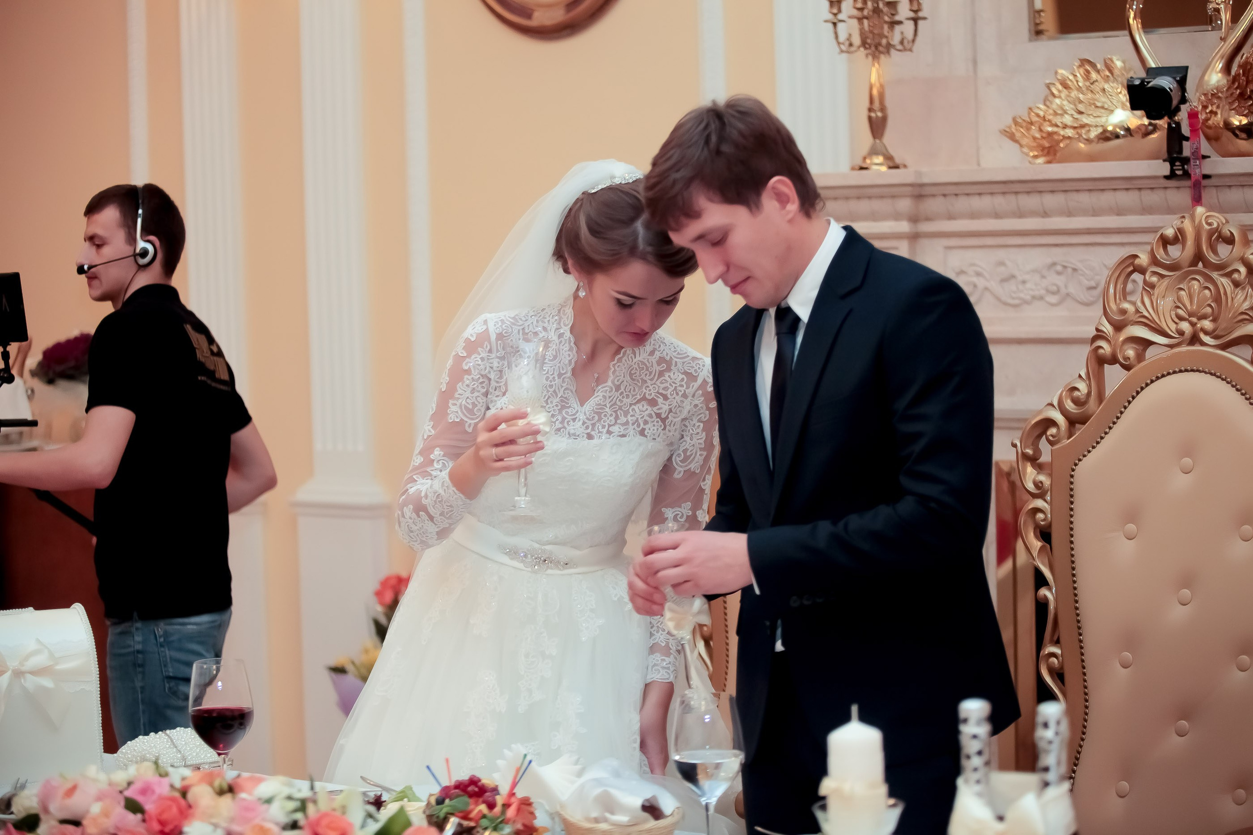 Банкет/Banquet. Максим Матвийченко и Виктория Басова профессионалы своего дела