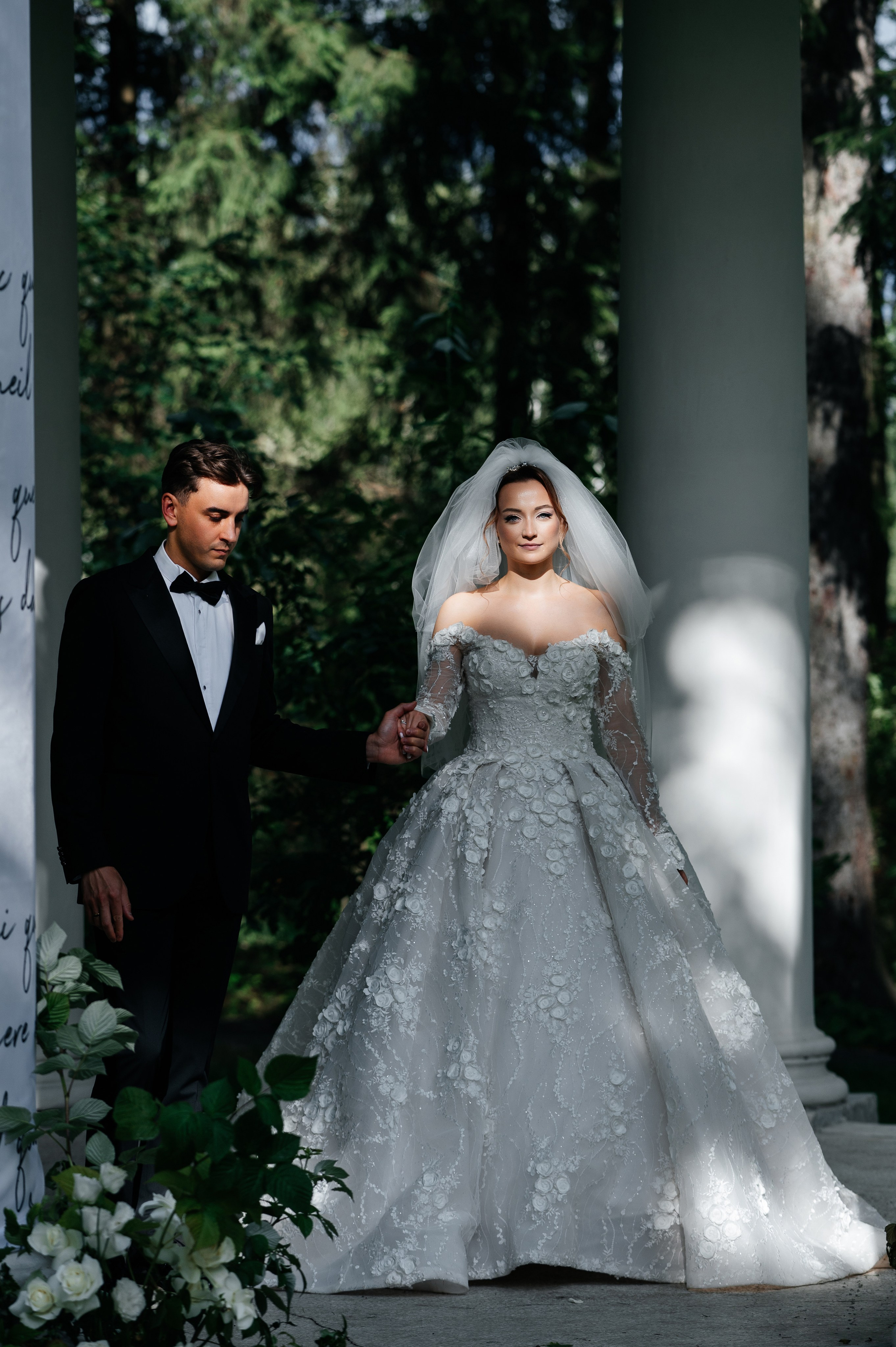 Wedding Romance and Anastasia. Wedding photographer in Moscow and around the world Andrey Medvednikov