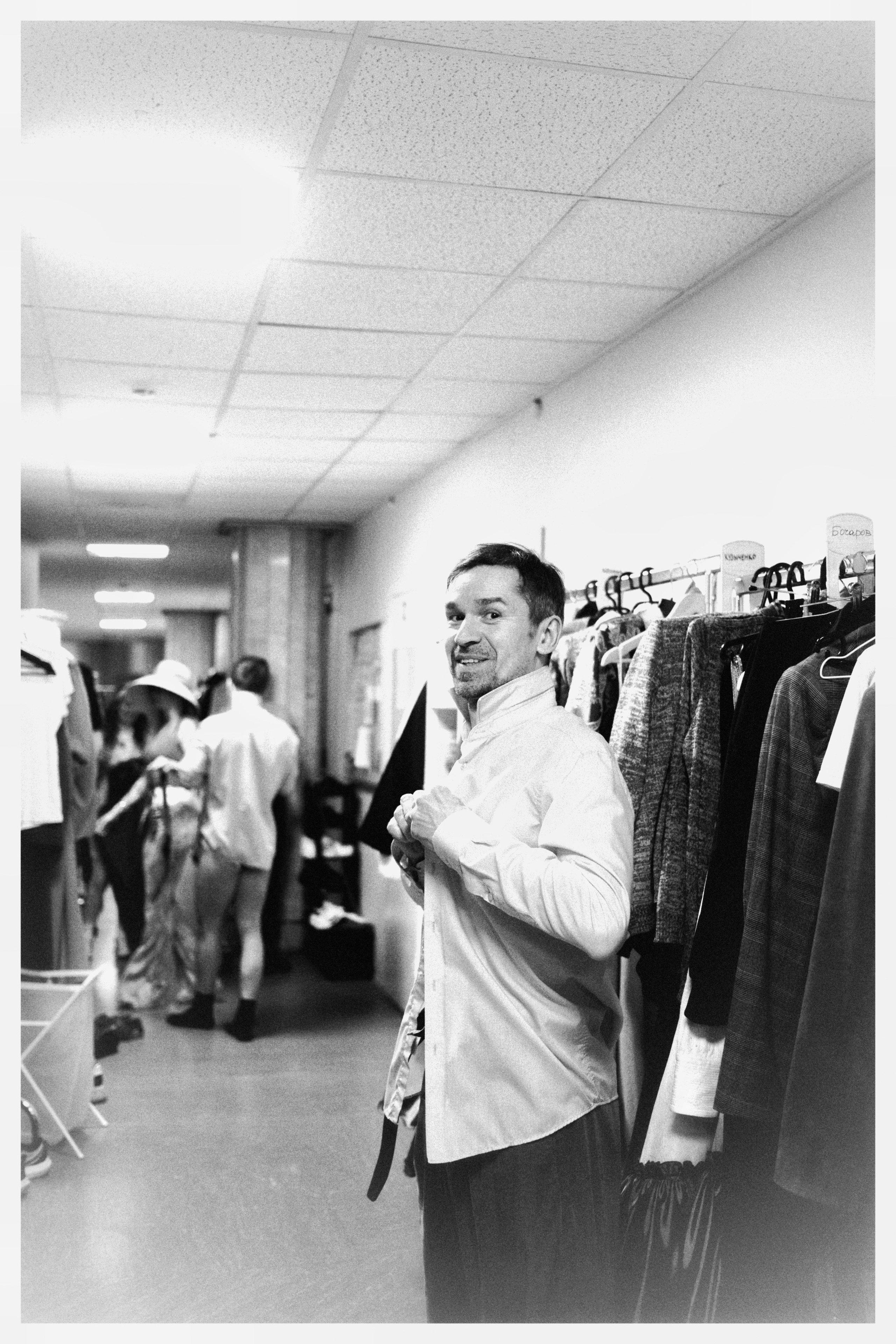 Theatre backstages. Portrait and backstage photographer Nina Crane
