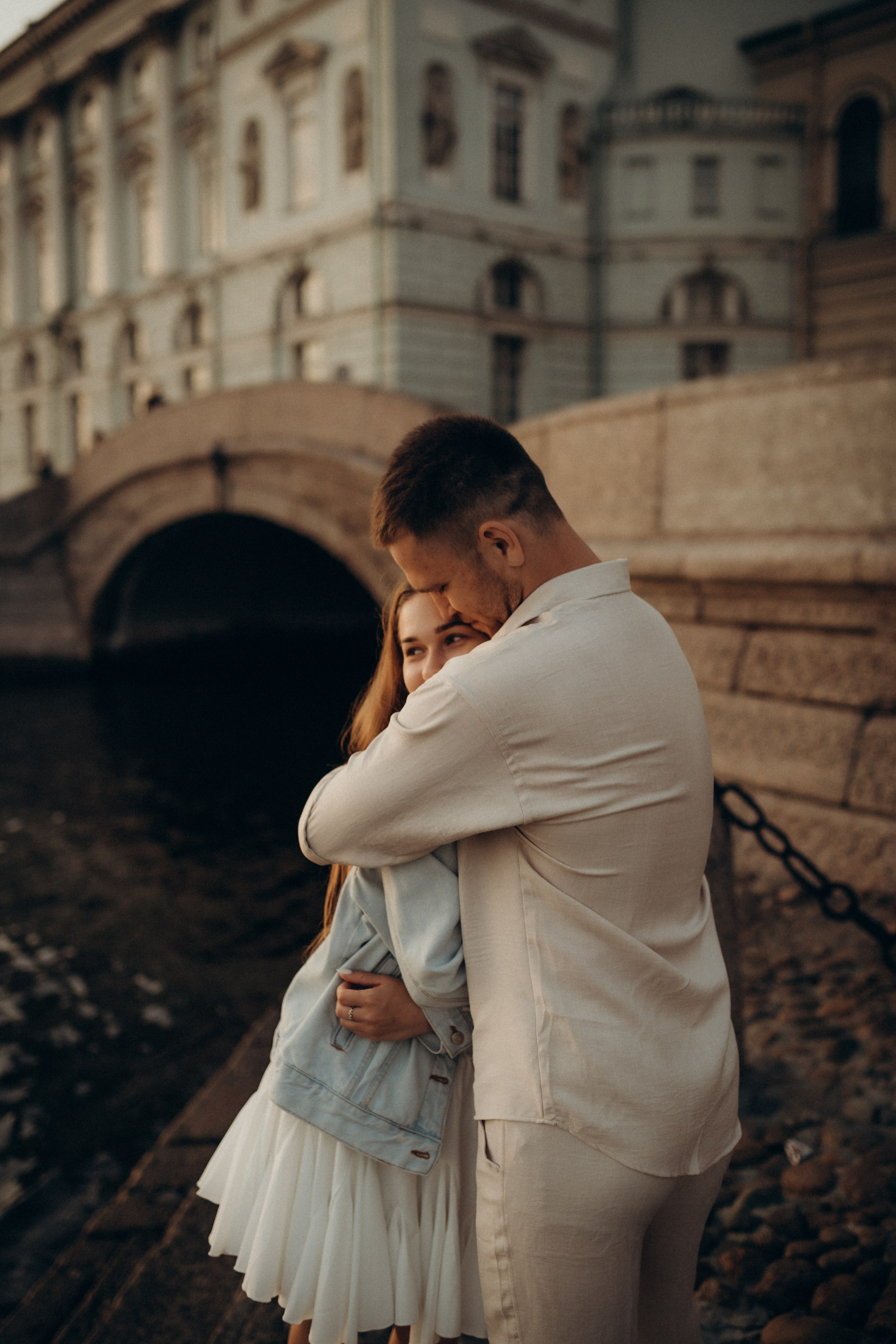 Фотосессия с разводными мостами: LoveStory. Фотограф Санкт-Петербург Князева Елизавета