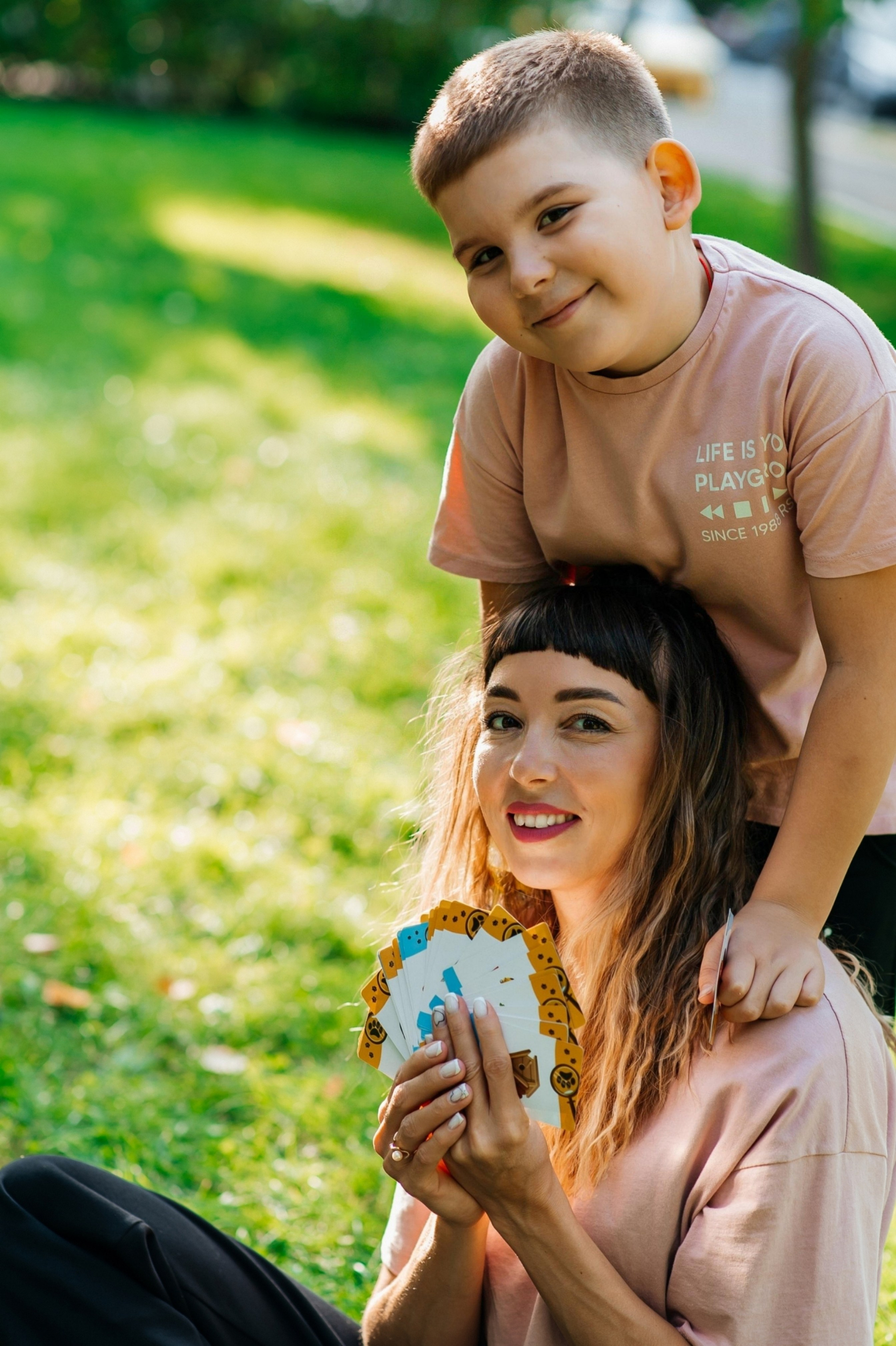 Мама и сын. Прогулка. Семейный фотограф в Оренбурге Анна Рожкова