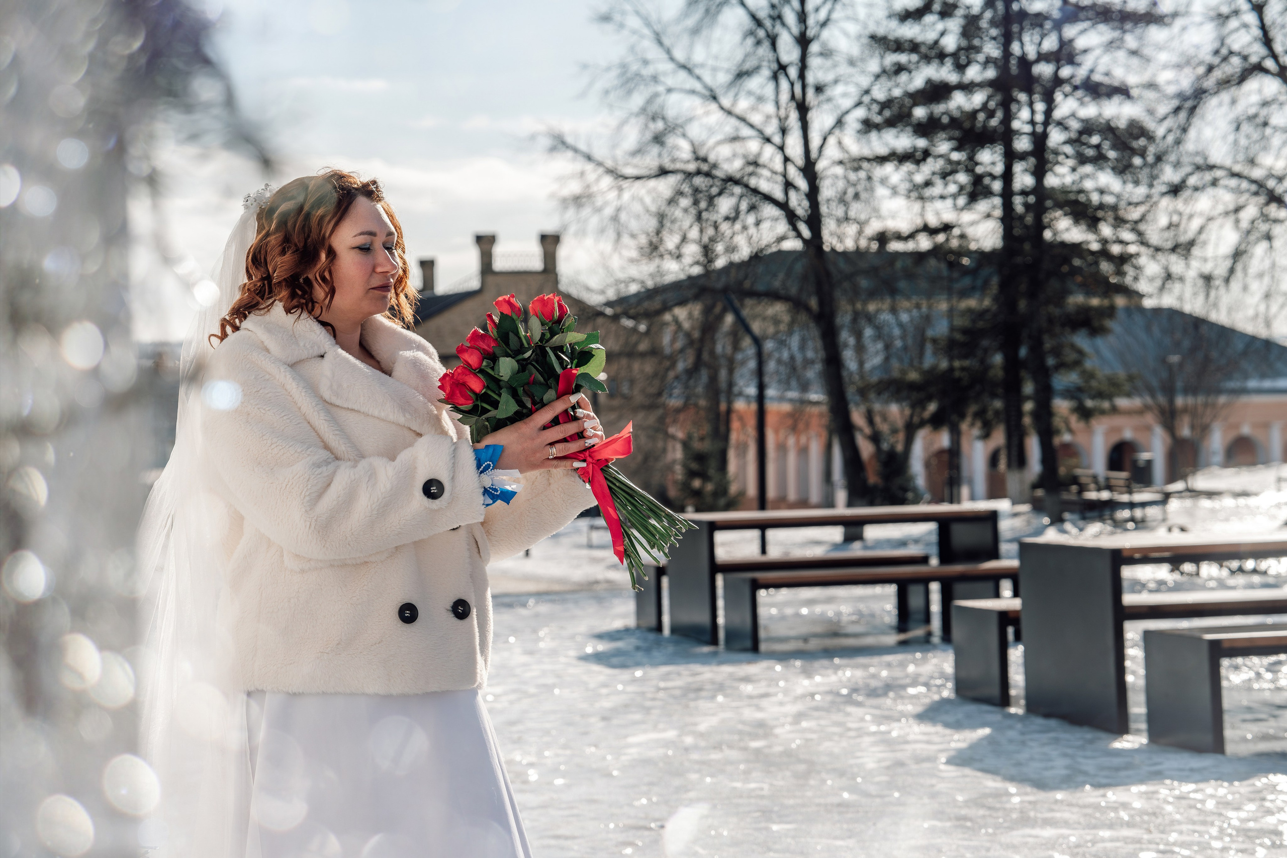 Зимняя свадьба Алексея и Марины. Фотограф Юлия Паськова, город Бирюч