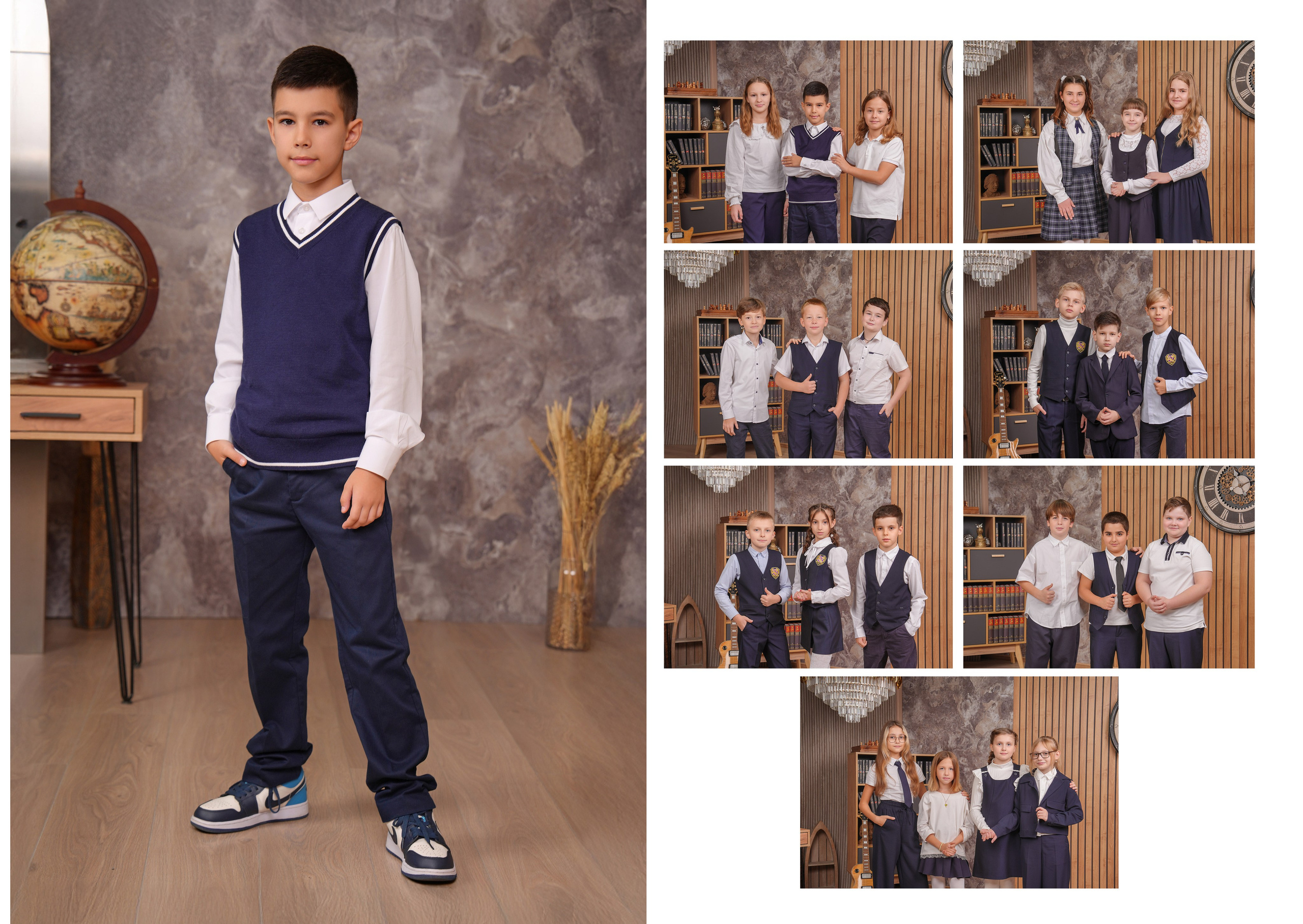 ШКОЛА 42 — 4 «Д» класс. Красивый выпускной альбом в Краснодаре