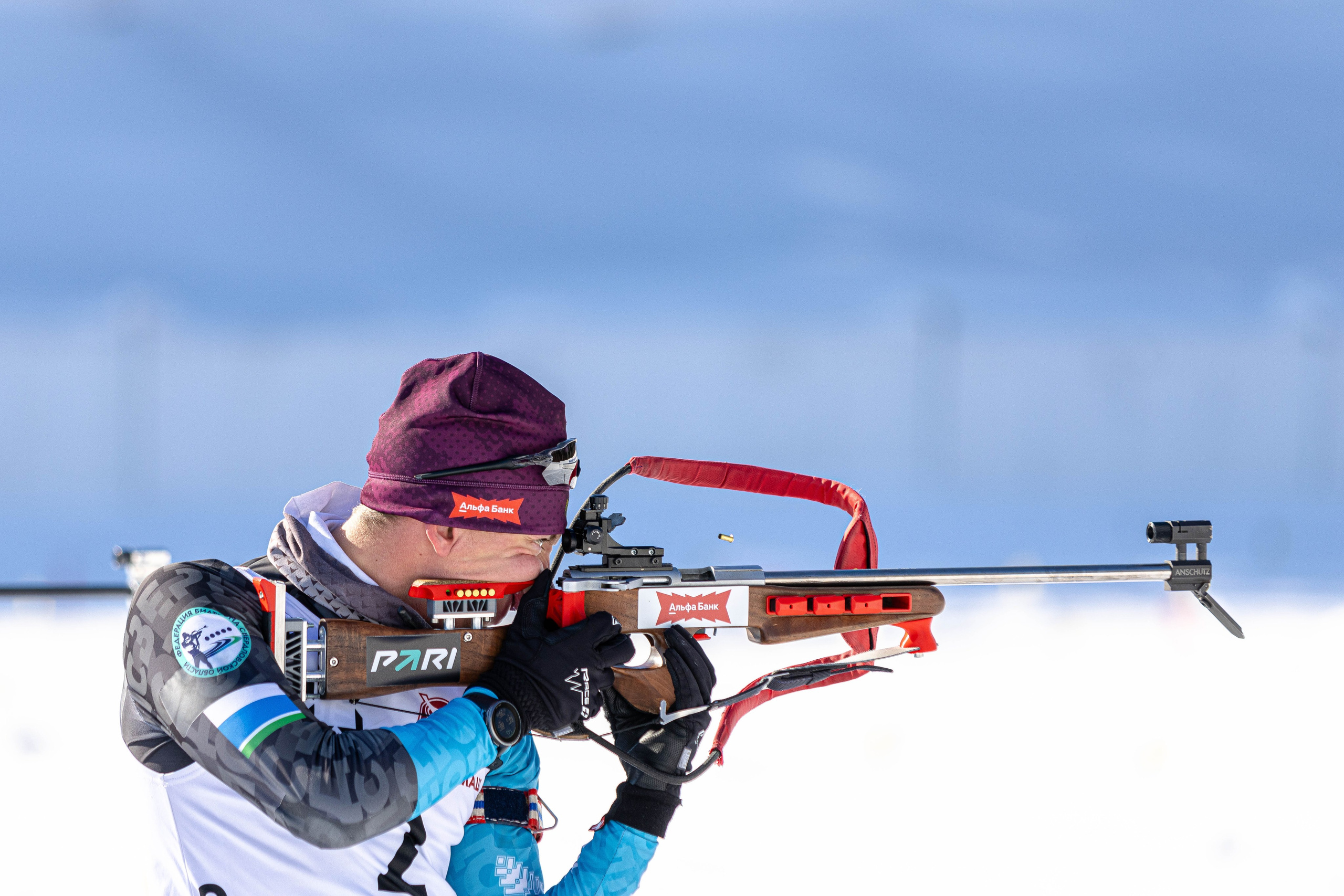 Биатлон. Калачёв Тимофей Спортивный фотограф в Санкт-Петербурге
