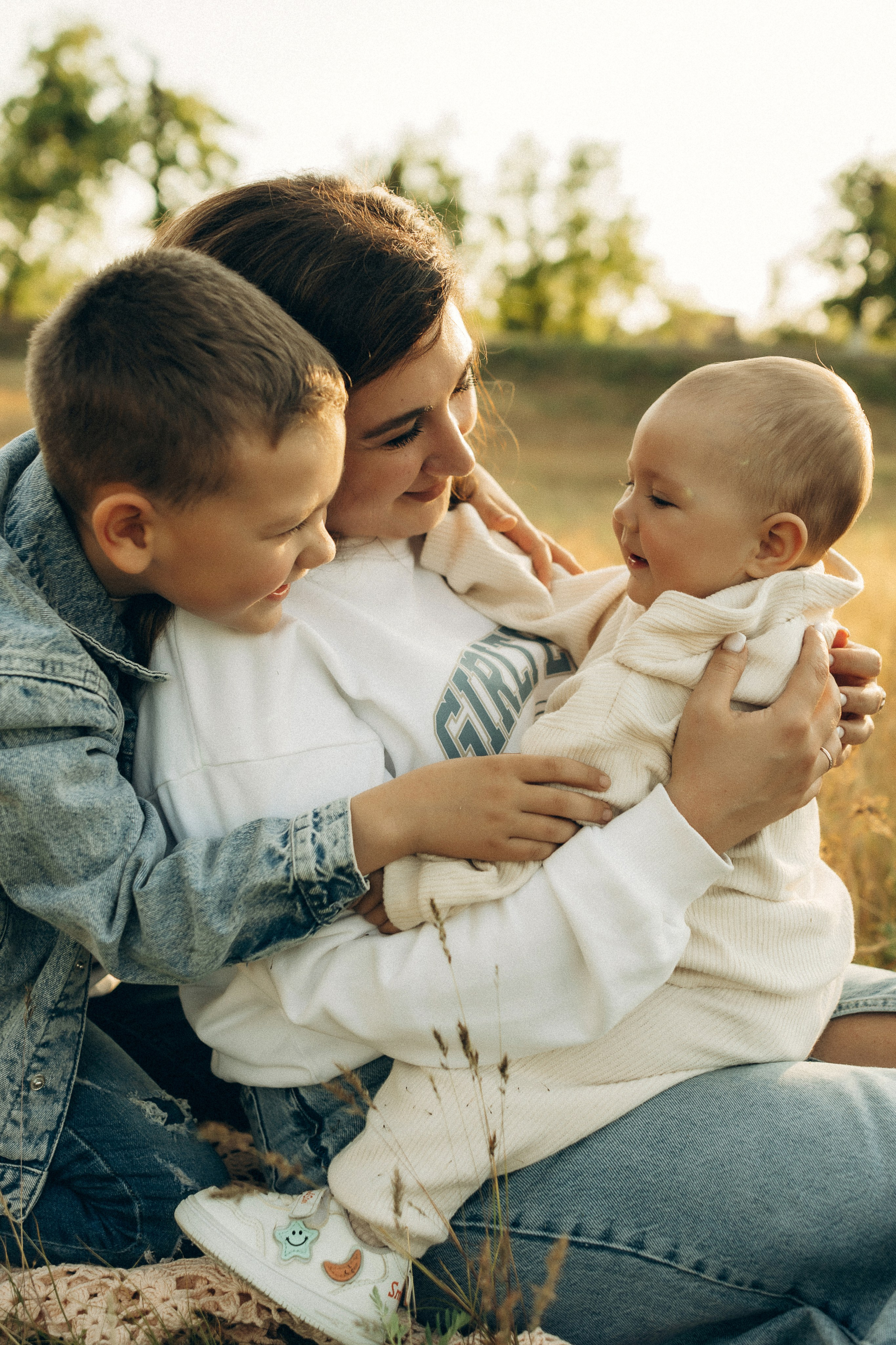 Таня, Матвей и Варя. Семейный фотограф и детский фотограф в Волгограде Алеся Бутакова — дет