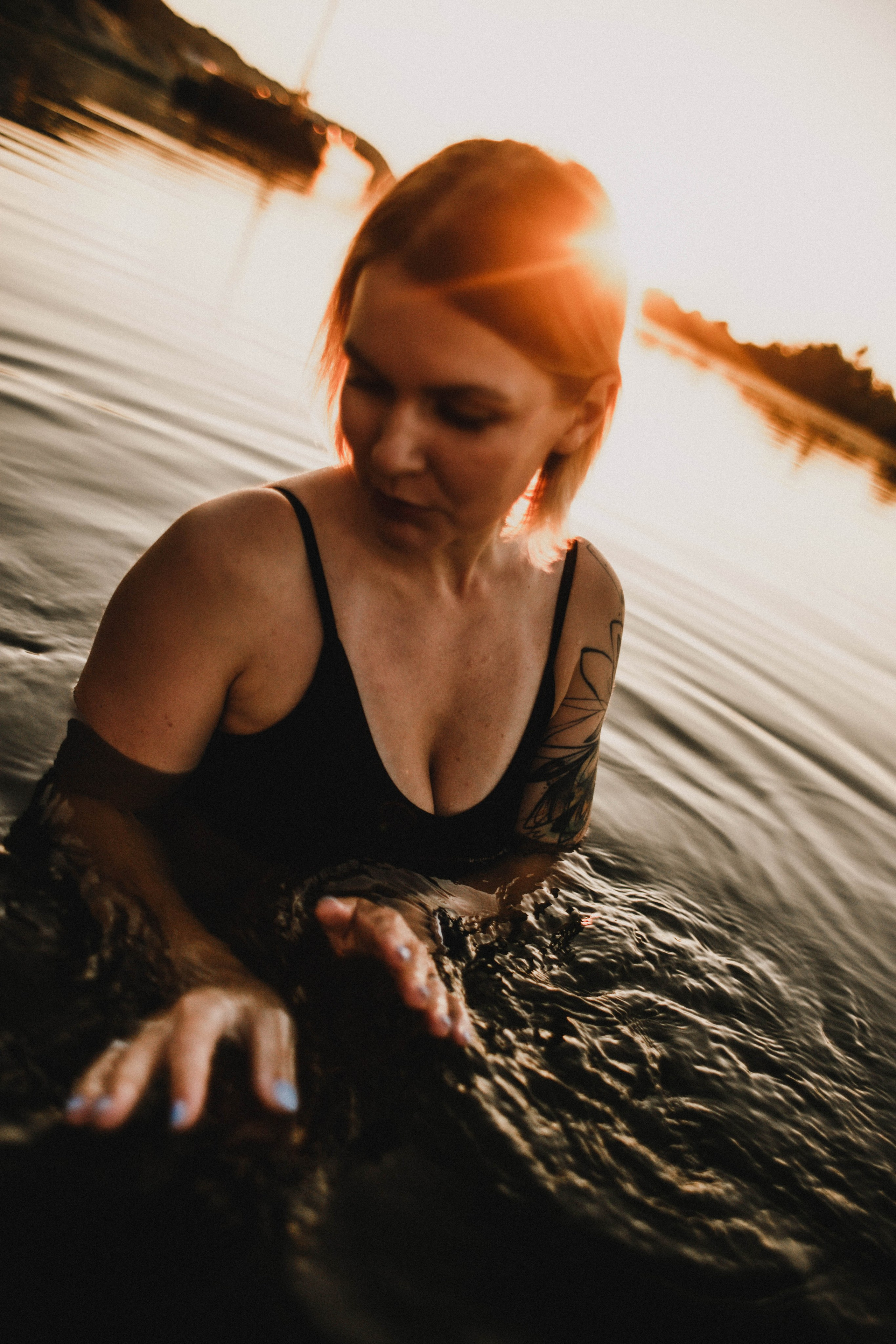 Ирина. Закат на реке. Фотограф в Нижнем Новгороде