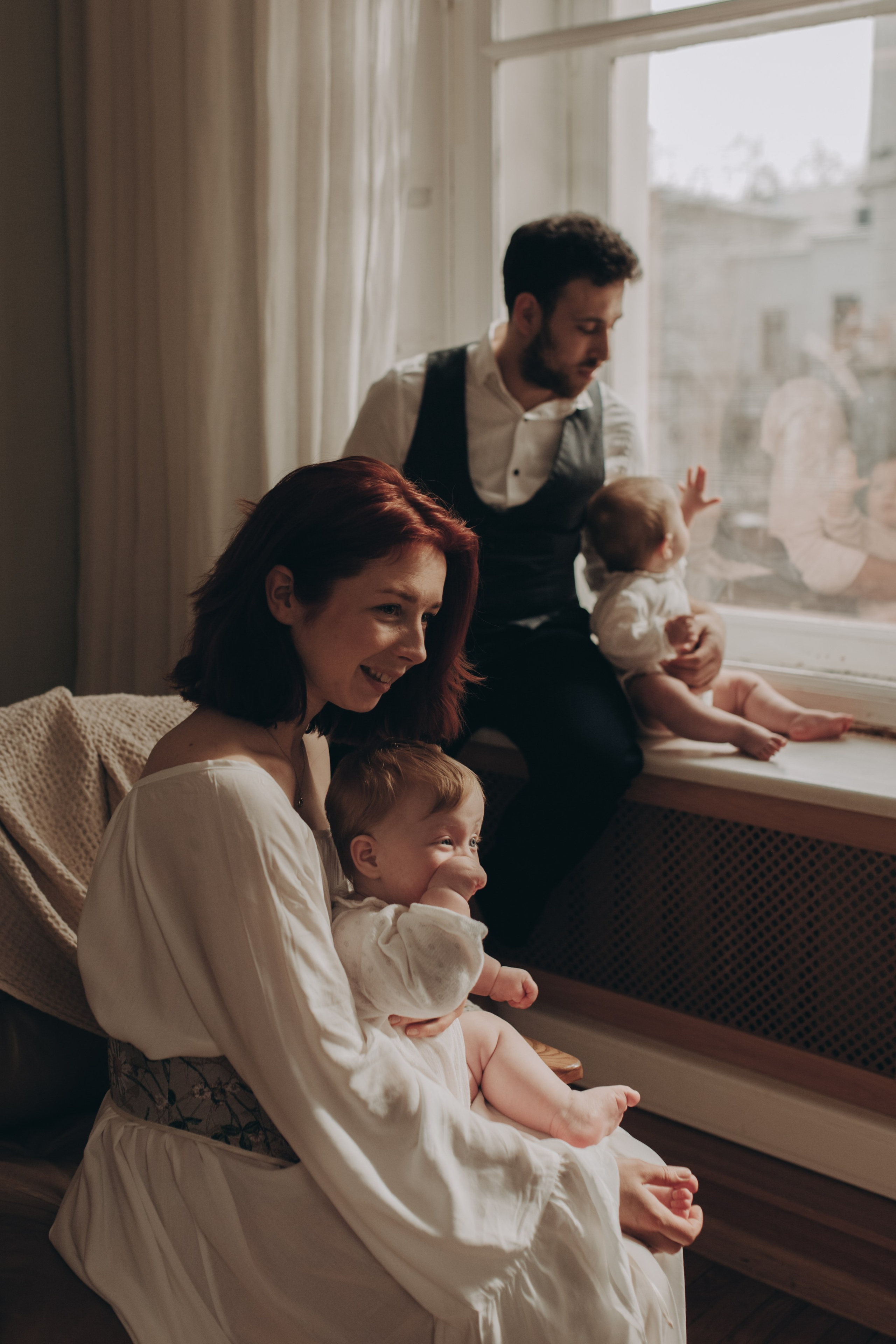 Маша, Саша и малышки. Семейный фотограф Полина Сарина Москва