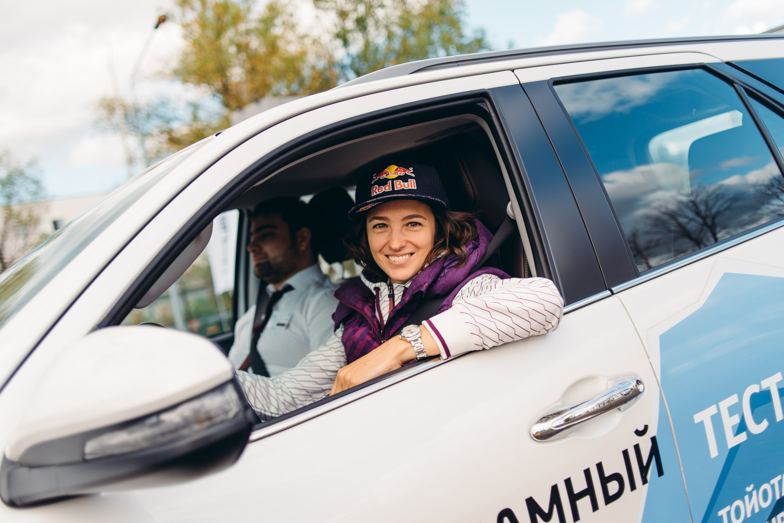 Атлеты Toyota Team Russia. DeLorein