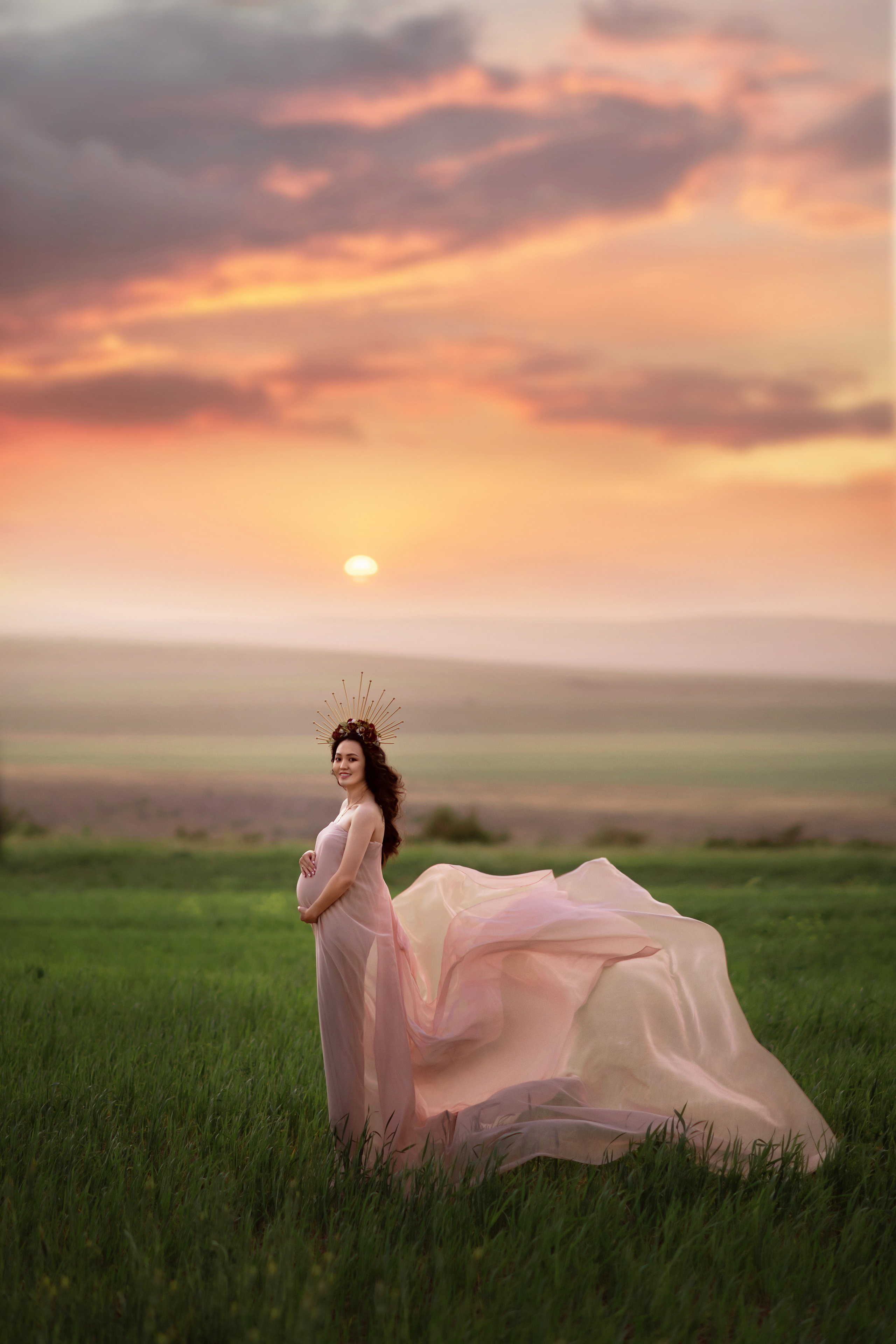 В ожидании. Творческая команда Ульяшевы, свадебная и семейная фотография. Кахахста