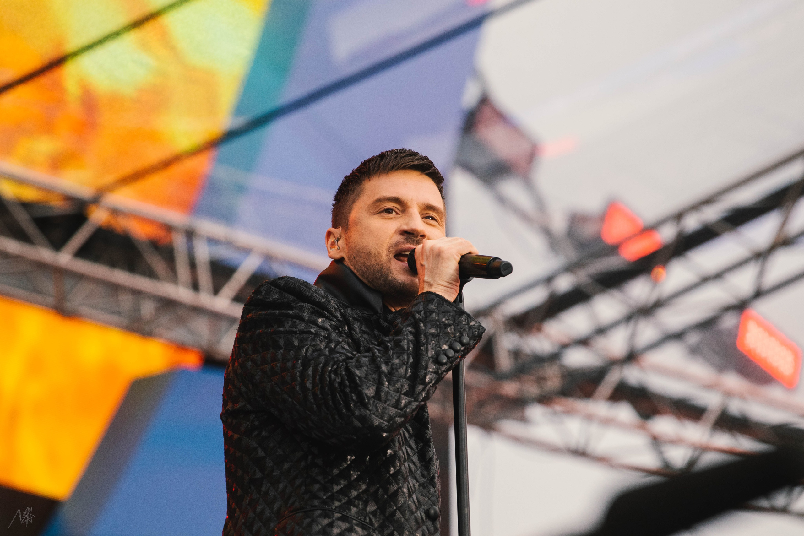 Сергей Лазарев // VK фест Санкт-Петербург. Концертный фотограф