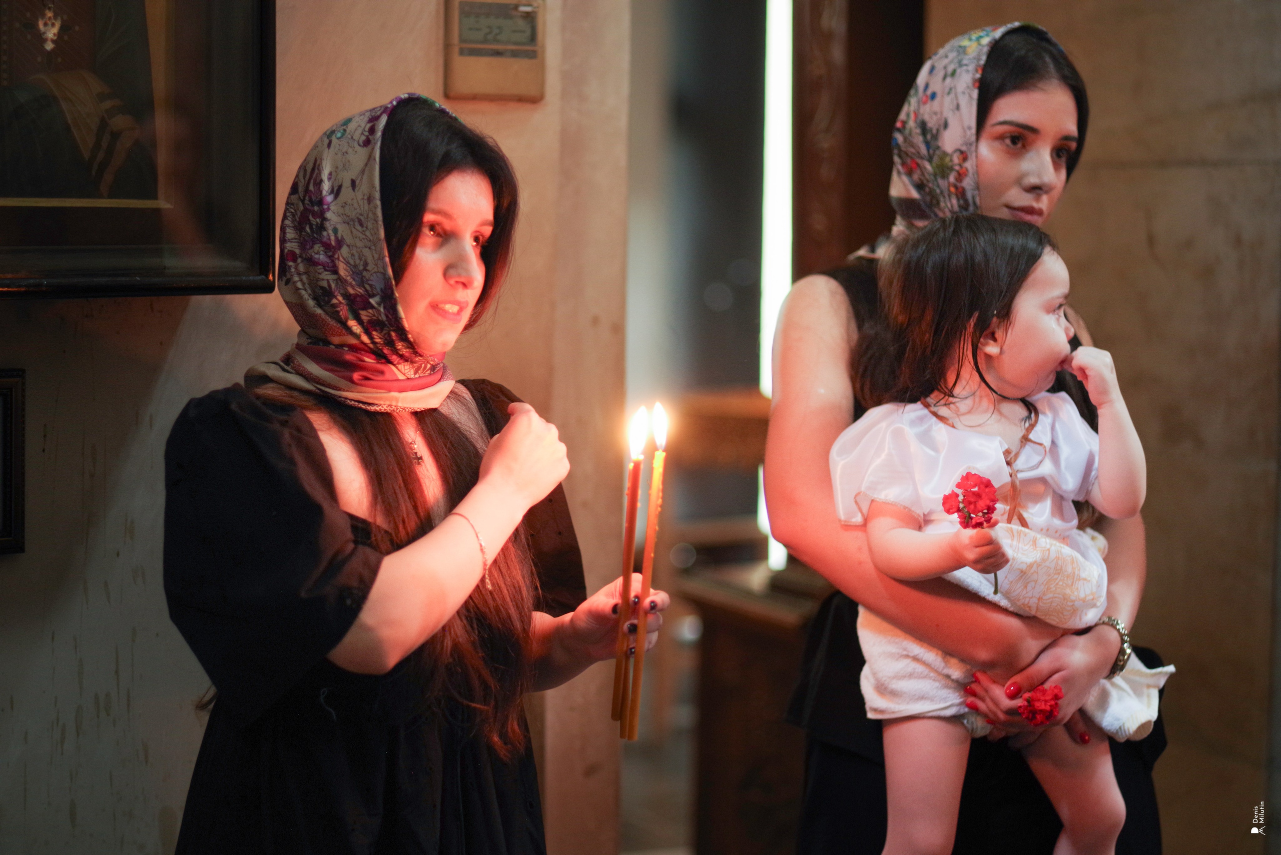 Крещение Сенаки. Портретный фотограф Денис Милютин