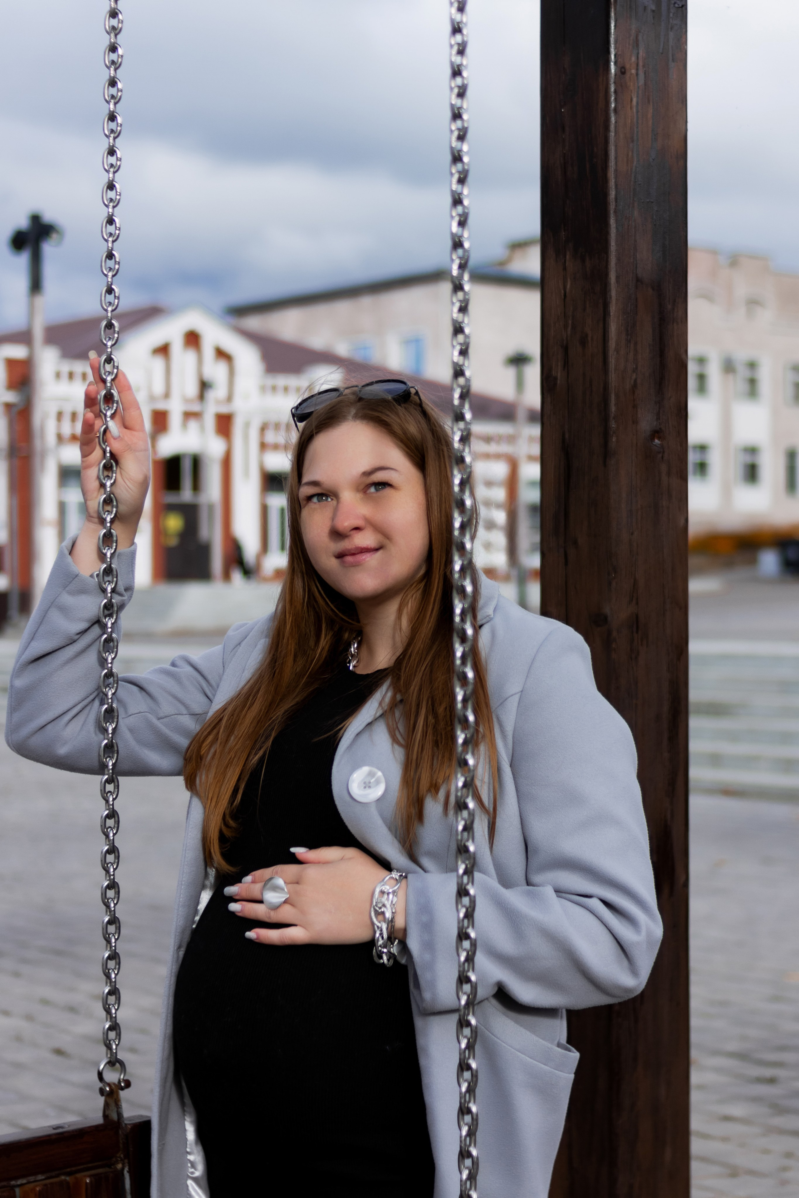 Беременность «В ожидании чуда». Ваш фотограф Анна, фотосалон «В Кадре» Велиж