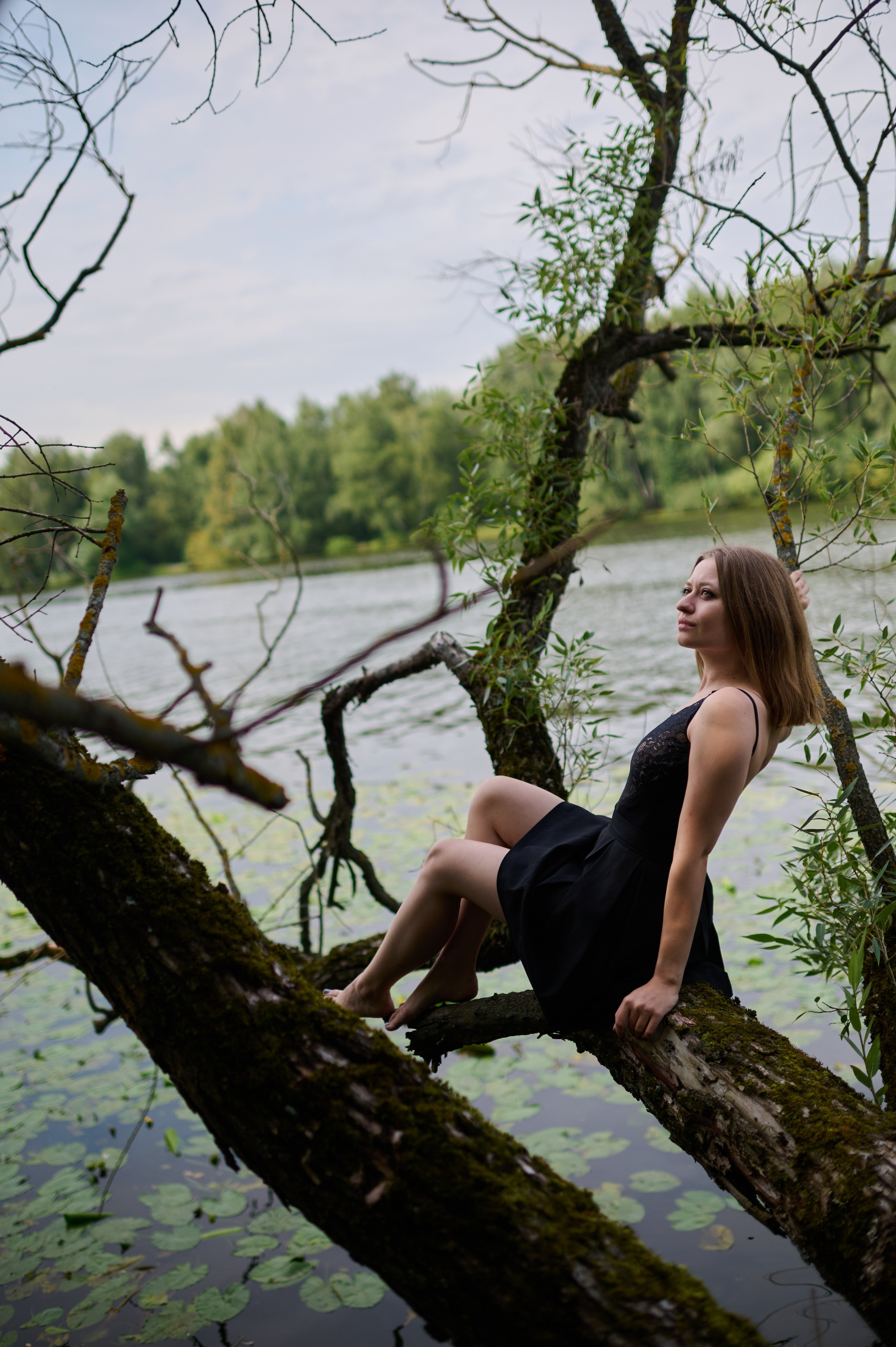 Маша. Фотосъемки на сапах, Москва. Сплавы на сапах