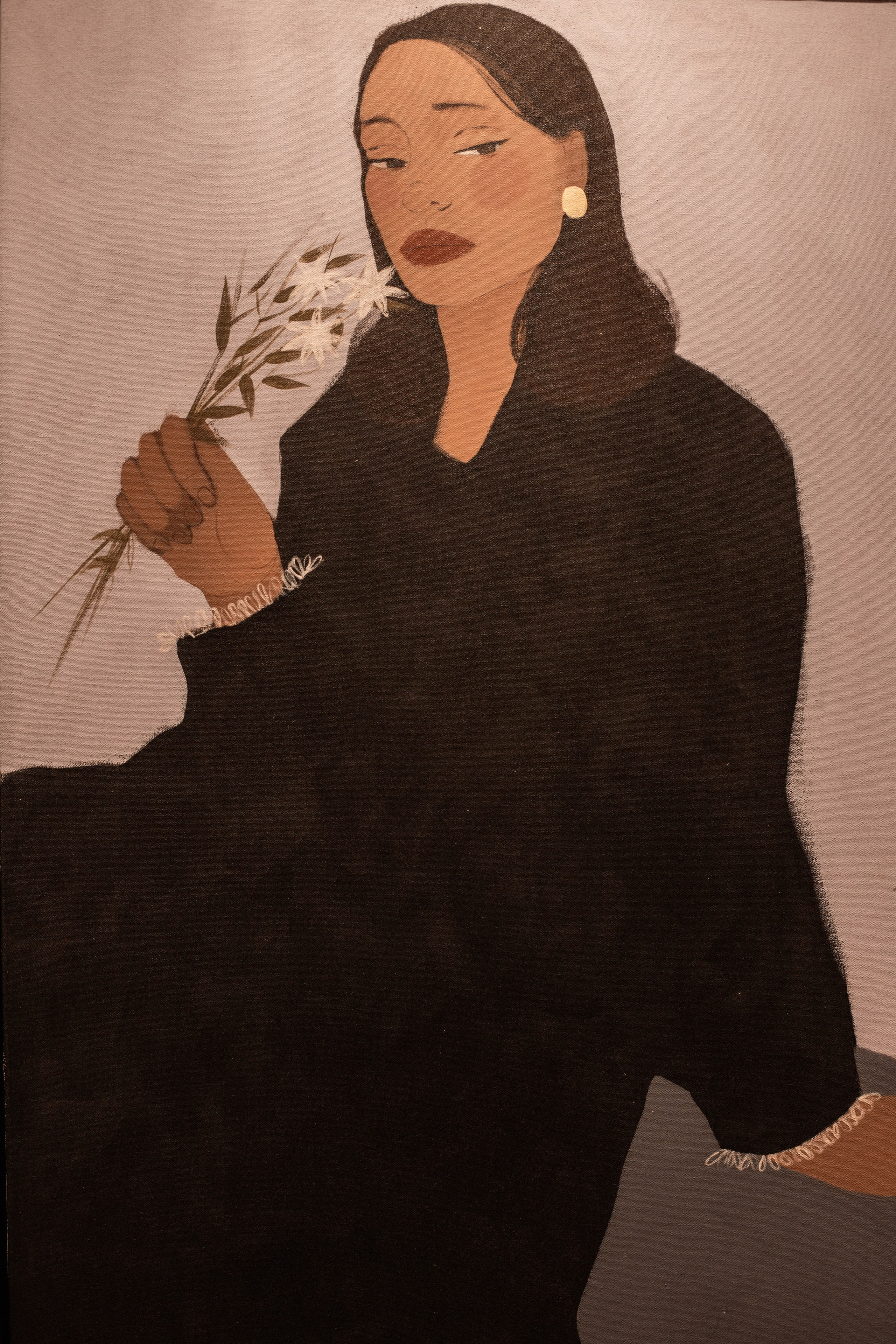 Выставка современных художников. Александра Мельниченко/ Бегающий фотограф