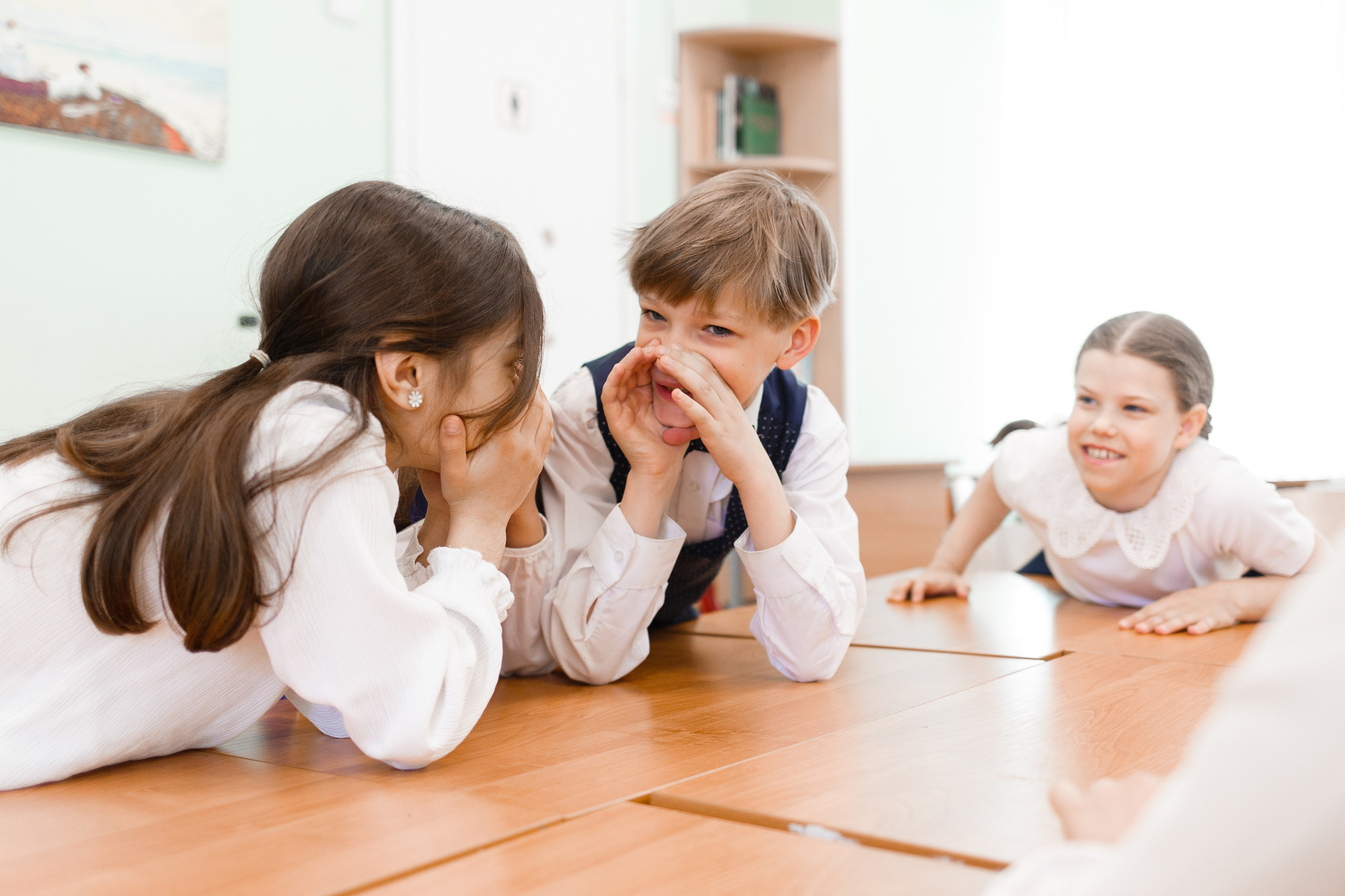 Школьная фотосъемка 3-го класса. Репортажный фотограф Борис Геер