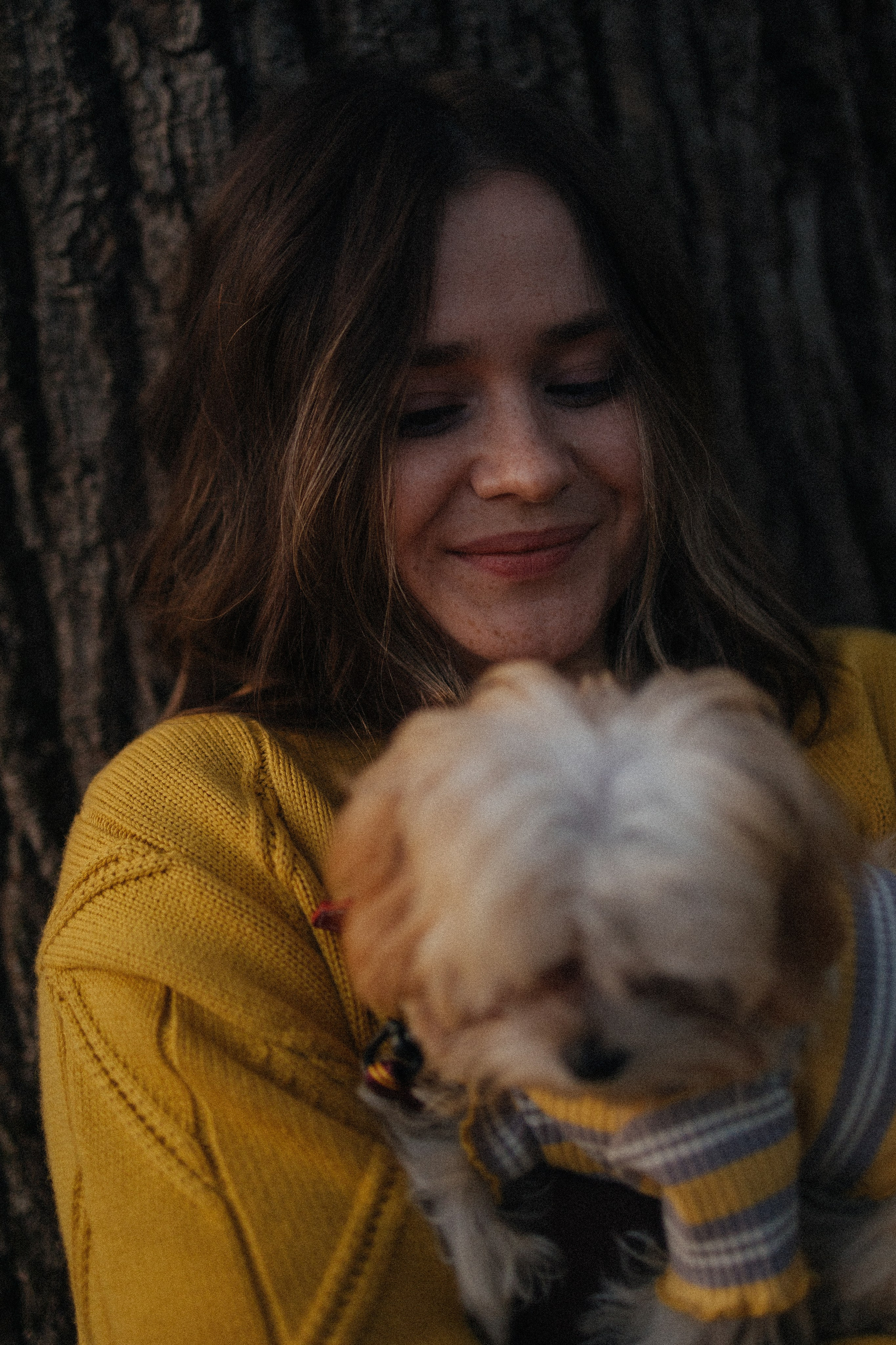 Оля и Бри. Фотораф — анималист Мария Шистка