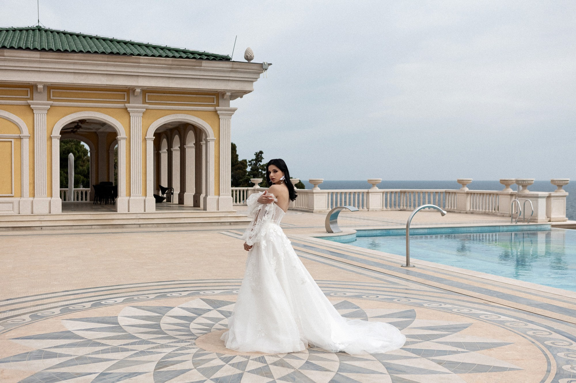 Свадьба на вилле Нимфея в отеле Крымский Бриз в Крыму. Свадебный фотограф, фотосъемка в Крыму, Севастополе, Симферополе, Ялте