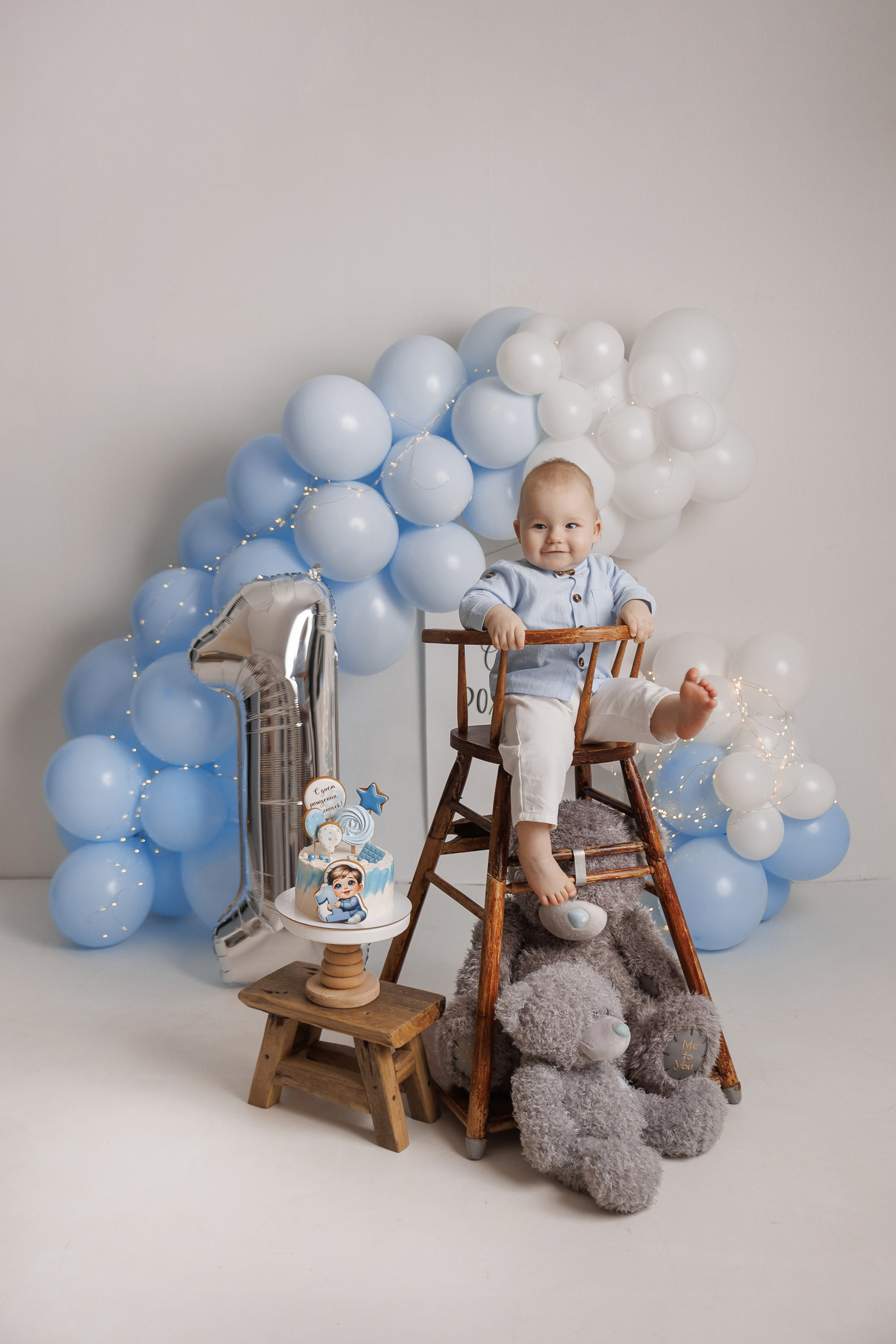 Годовасие. Фотограф новорождённых Ярославль. Детский и семейный фотограф Анна Салова