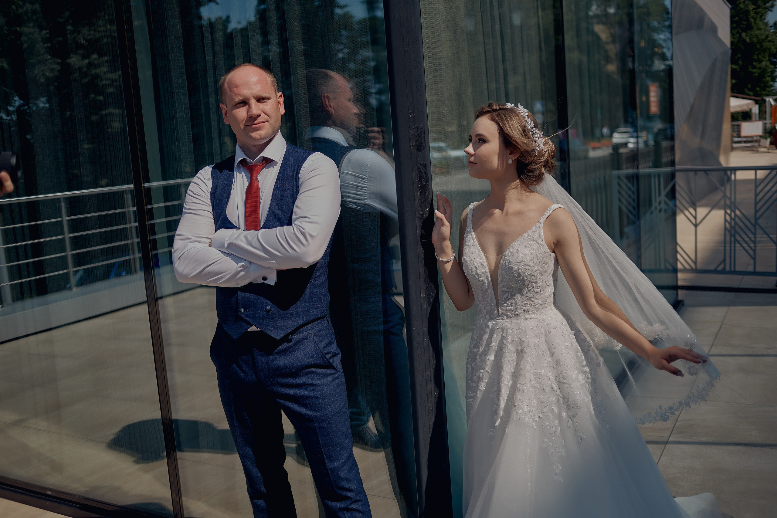 Жаркий день с Дмитрием и Юлией. Свадебный и семейный фотограф Алексей Сафонов