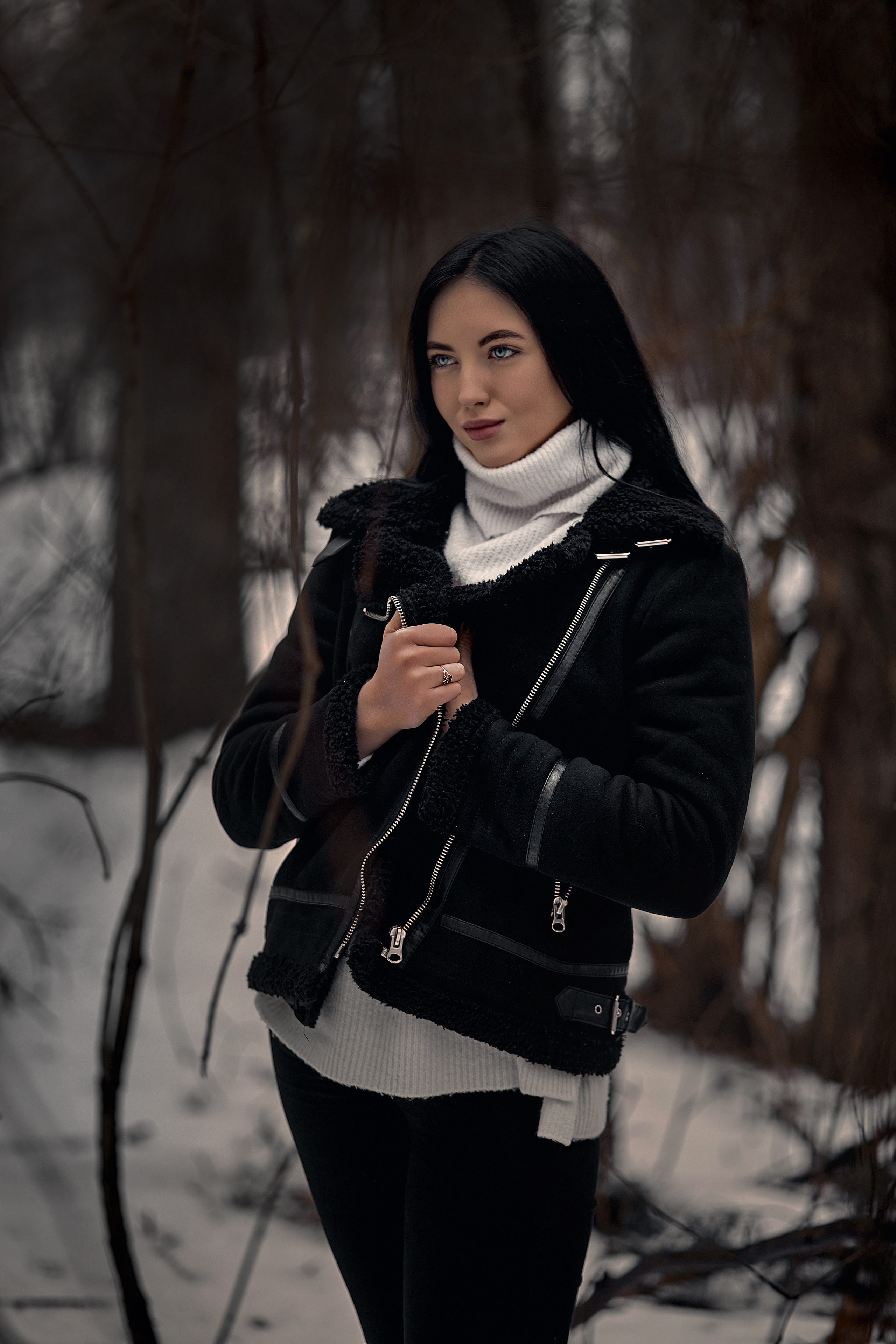 Полина в тумане. Свадебный и семейный фотограф Алексей Сафонов