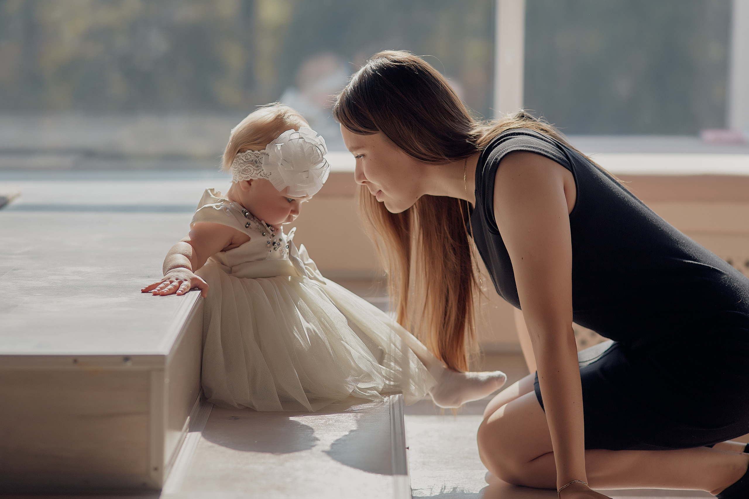 Первый день рождения прекрасной девочки. Свадебный и семейный фотограф Алексей Сафонов