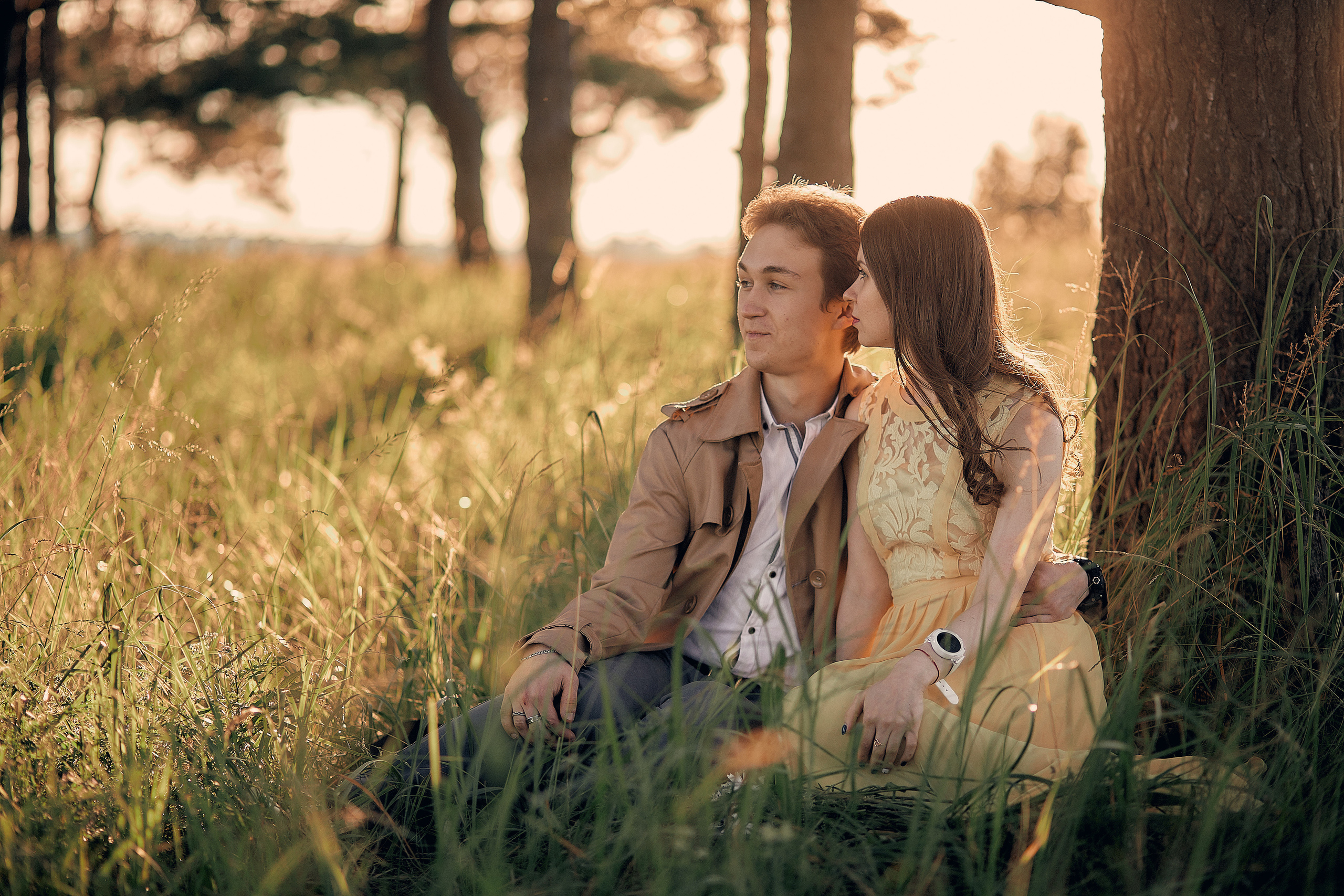 Романтика в лучах закатного солнца. Свадебный и семейный фотограф Алексей Сафонов