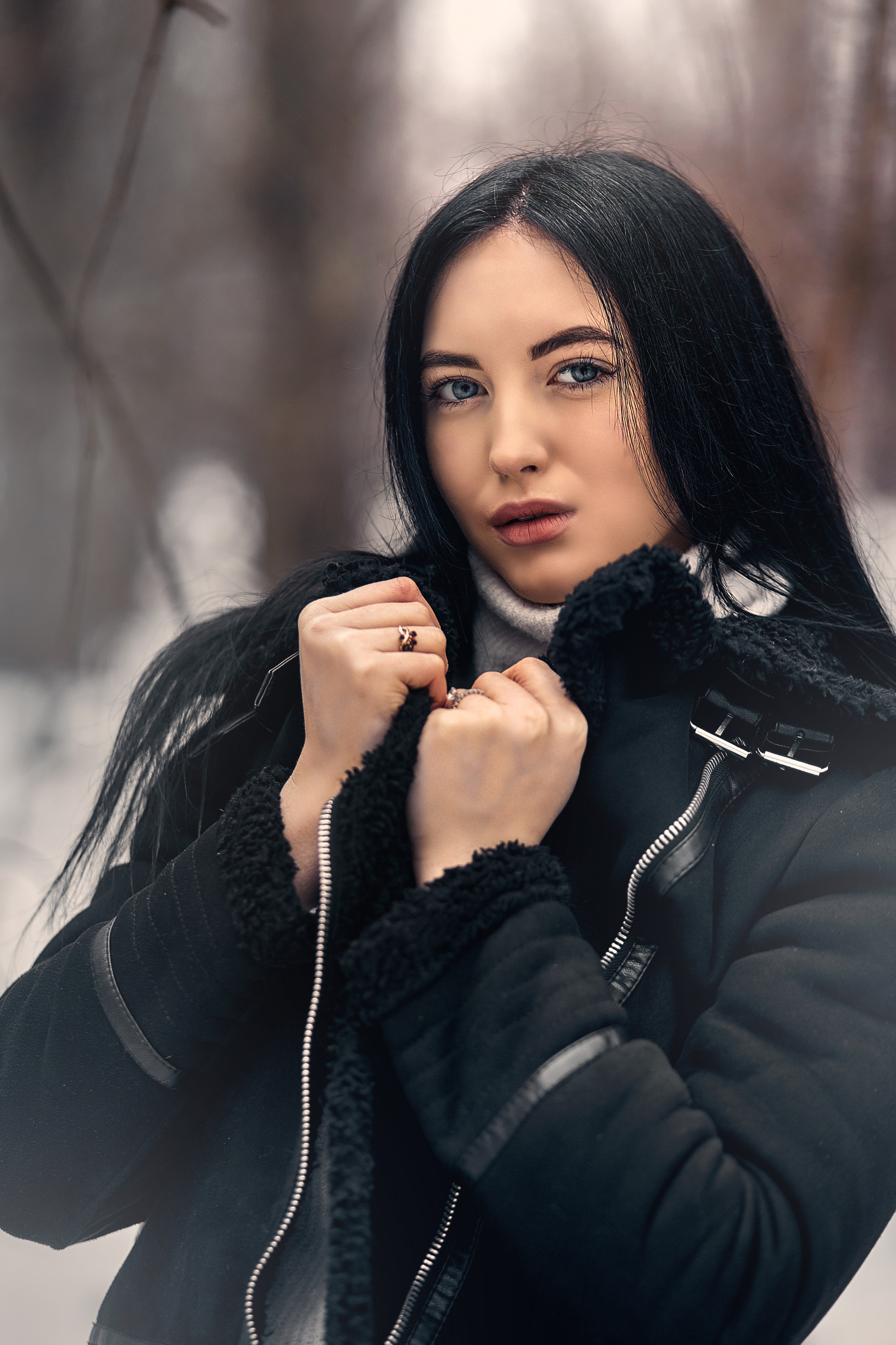 Полина в тумане. Свадебный и семейный фотограф Алексей Сафонов