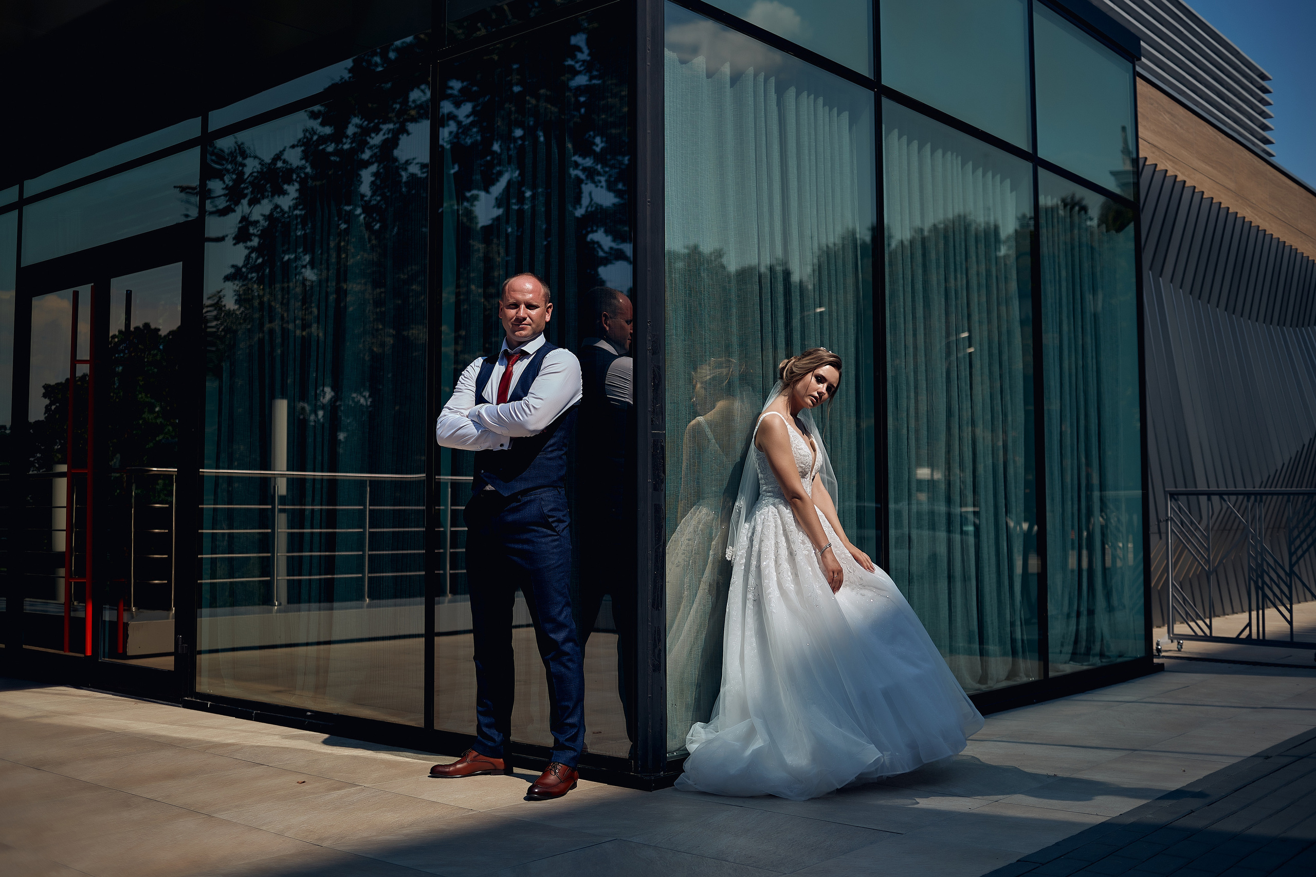 Жаркий день с Дмитрием и Юлией. Свадебный и семейный фотограф Алексей Сафонов