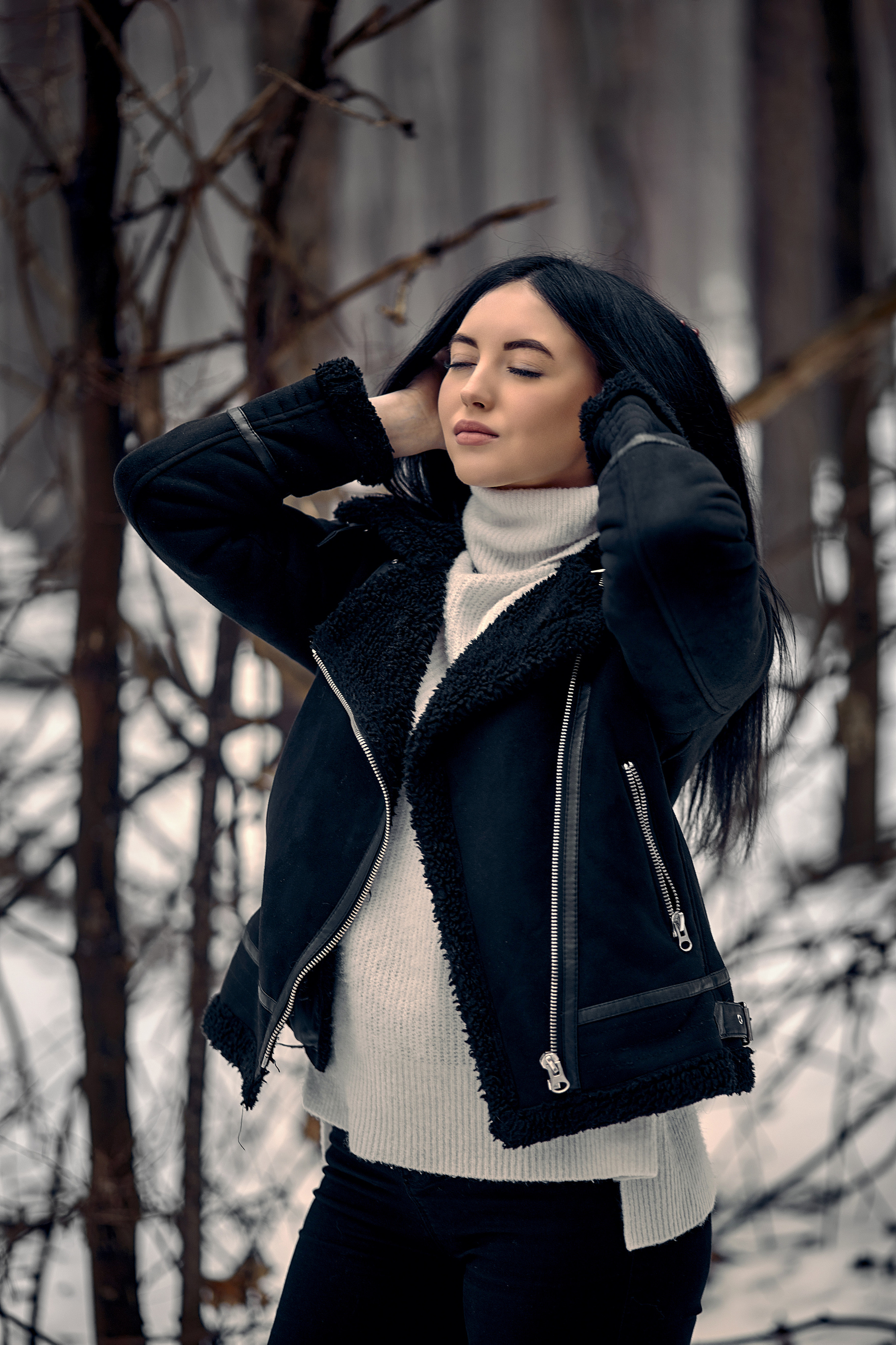 Полина в тумане. Свадебный и семейный фотограф Алексей Сафонов