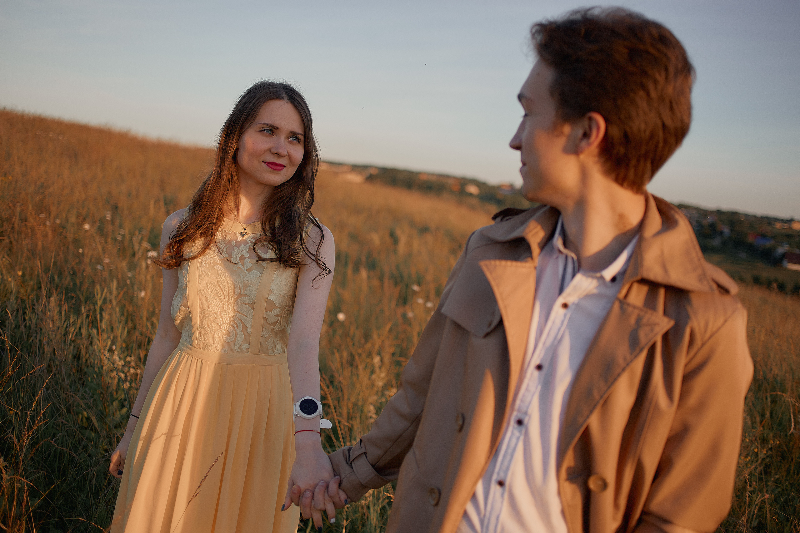 Романтика в лучах закатного солнца. Свадебный и семейный фотограф Алексей Сафонов