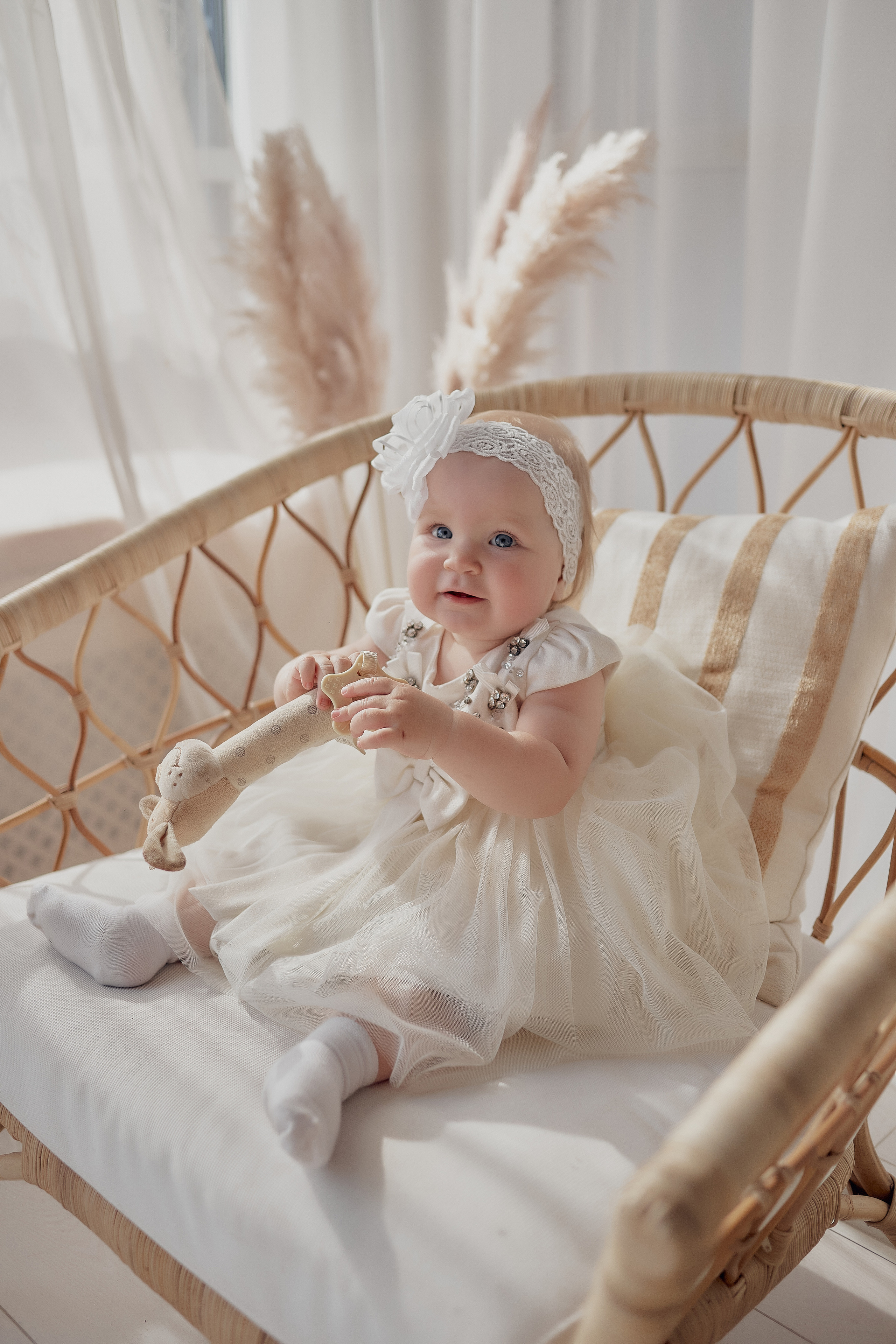 Первый день рождения прекрасной девочки. Свадебный и семейный фотограф Алексей Сафонов