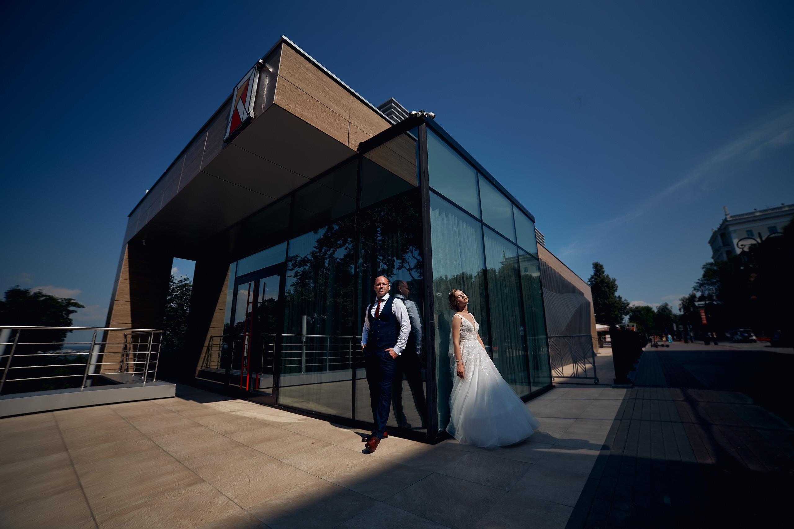 Жаркий день с Дмитрием и Юлией. Свадебный и семейный фотограф Алексей Сафонов