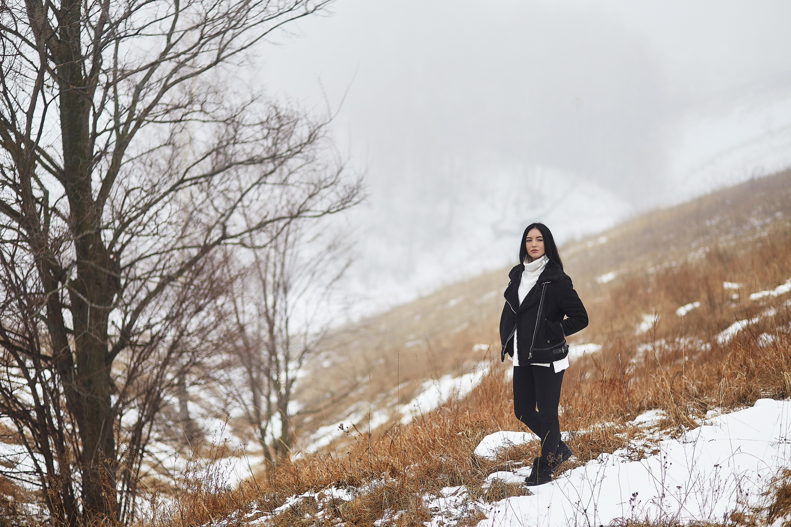 Полина в тумане. Свадебный и семейный фотограф Алексей Сафонов