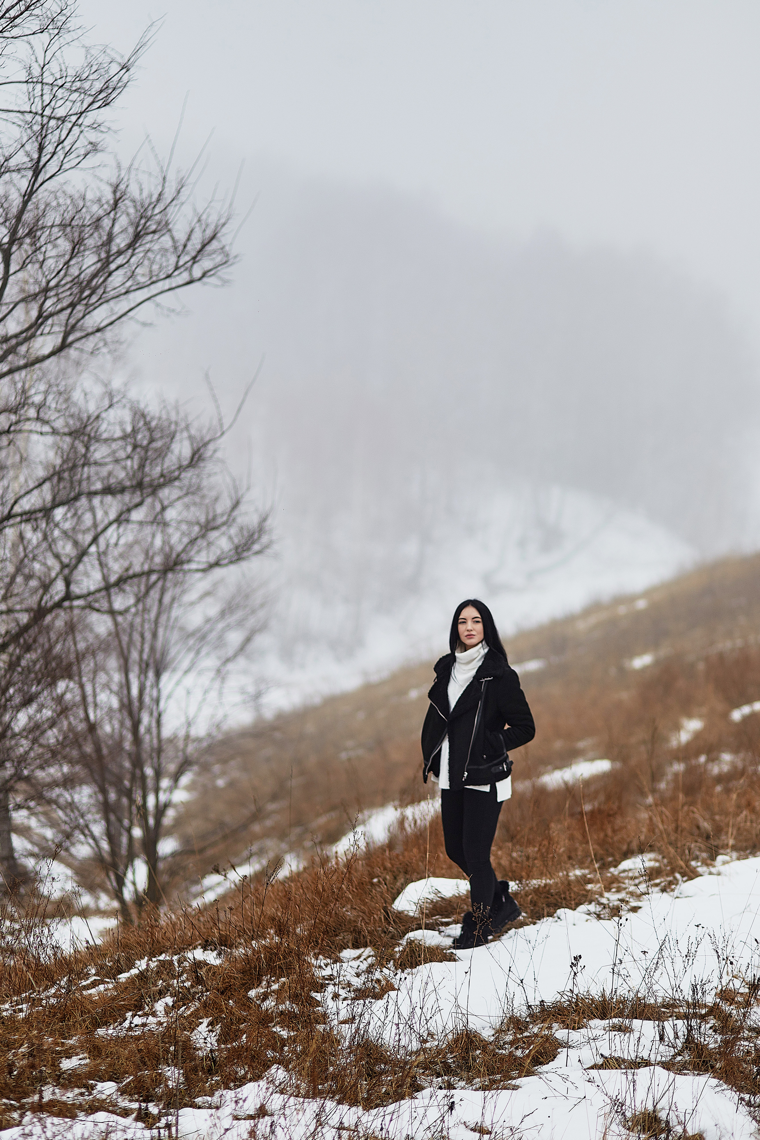 Полина в тумане. Свадебный и семейный фотограф Алексей Сафонов