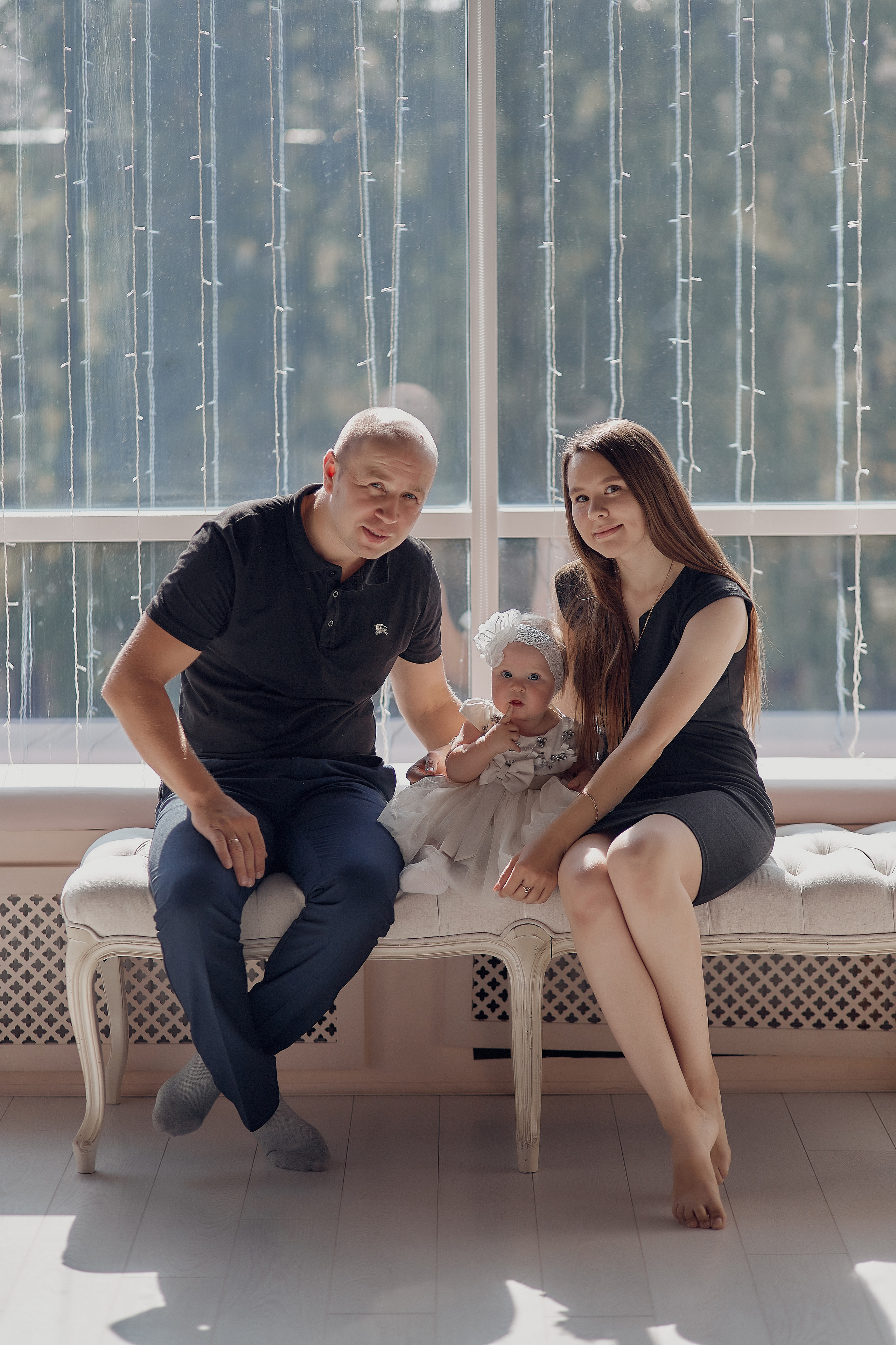 Первый день рождения прекрасной девочки. Свадебный и семейный фотограф Алексей Сафонов