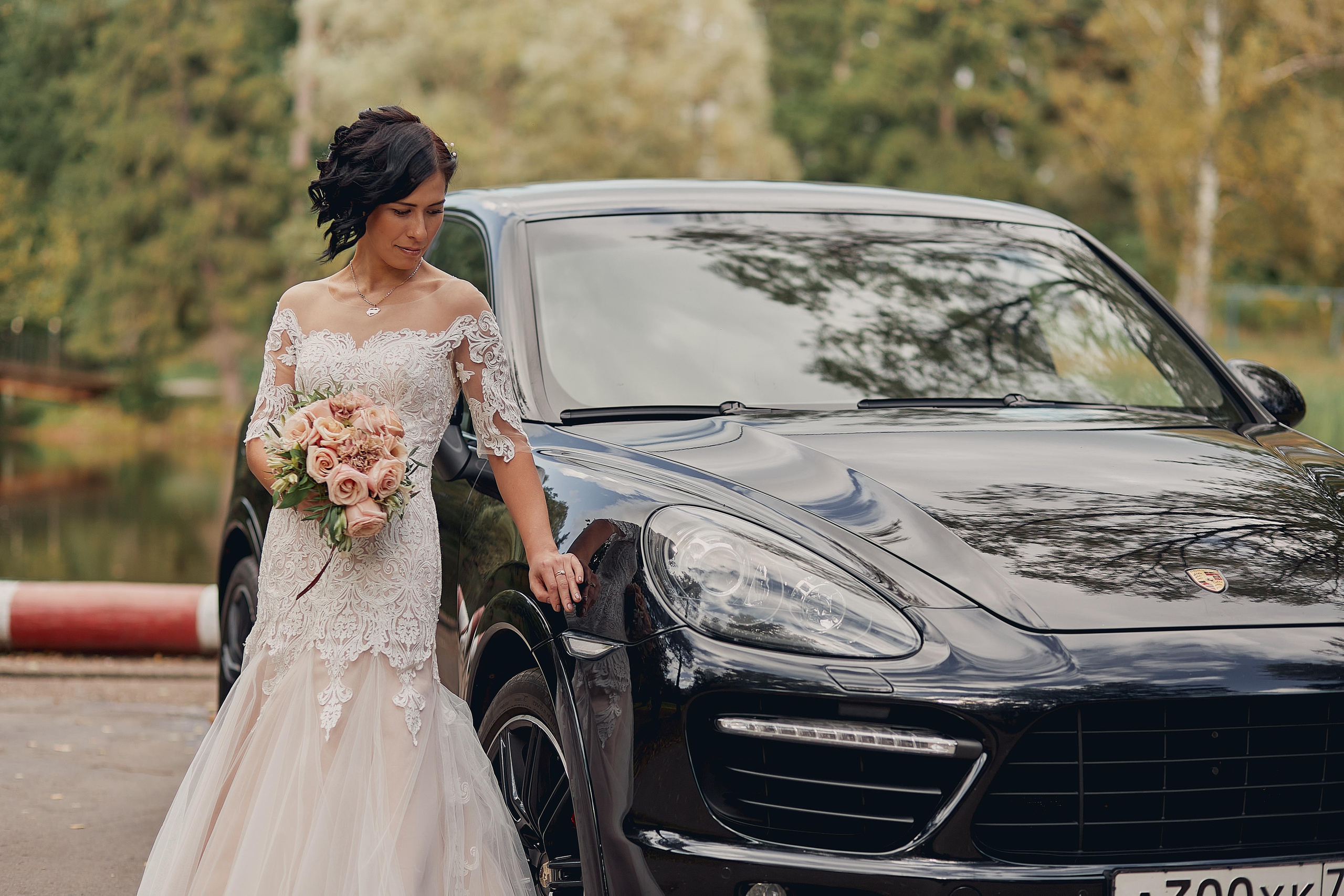 Свадьбу поршем не испортишь) Аня и Роман. Свадебный и семейный фотограф Алексей Сафонов