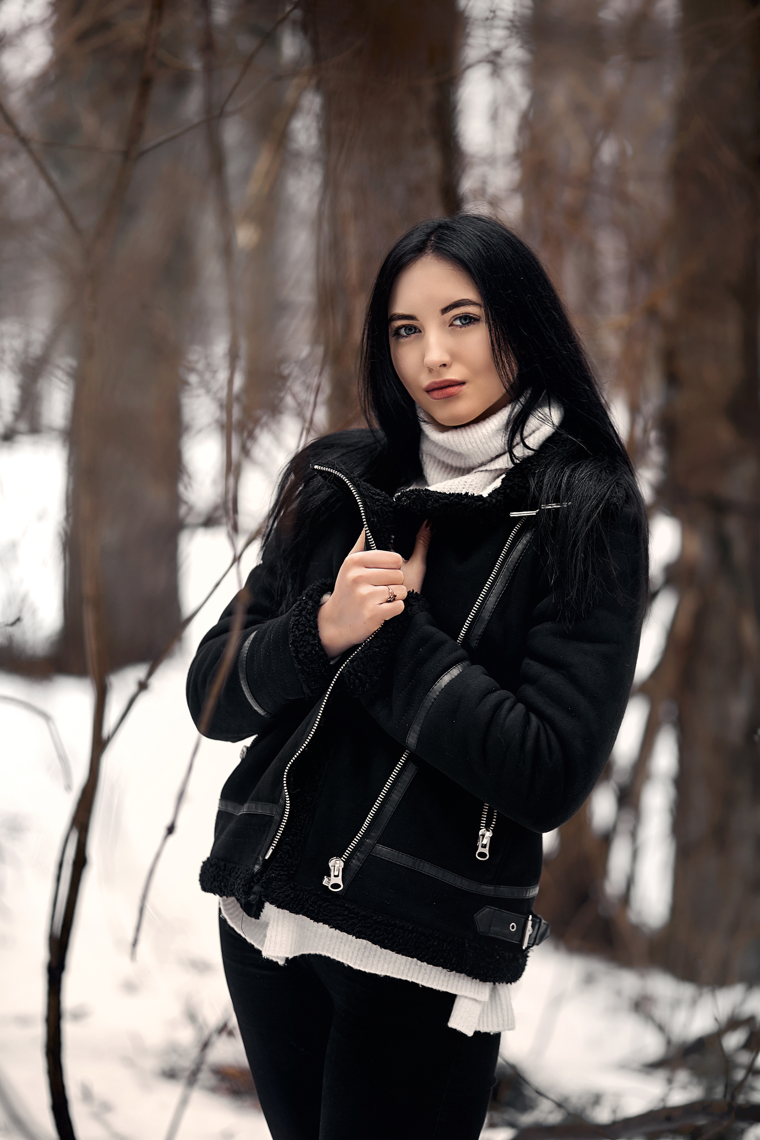 Полина в тумане. Свадебный и семейный фотограф Алексей Сафонов