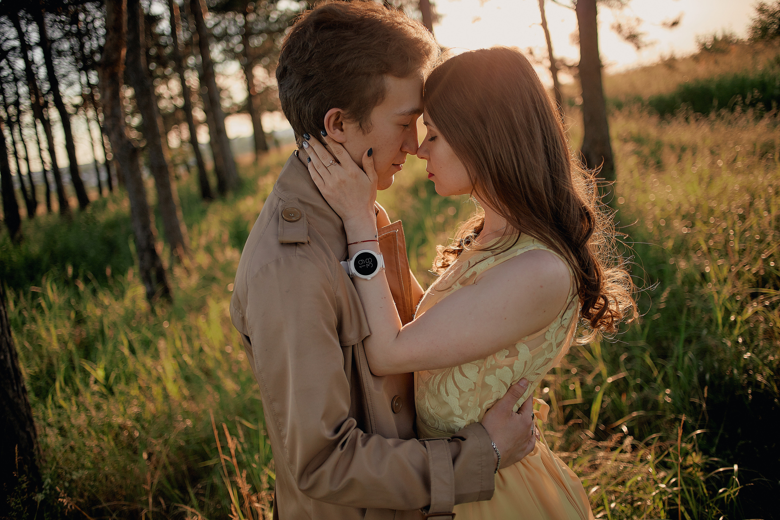 Романтика в лучах закатного солнца. Свадебный и семейный фотограф Алексей Сафонов