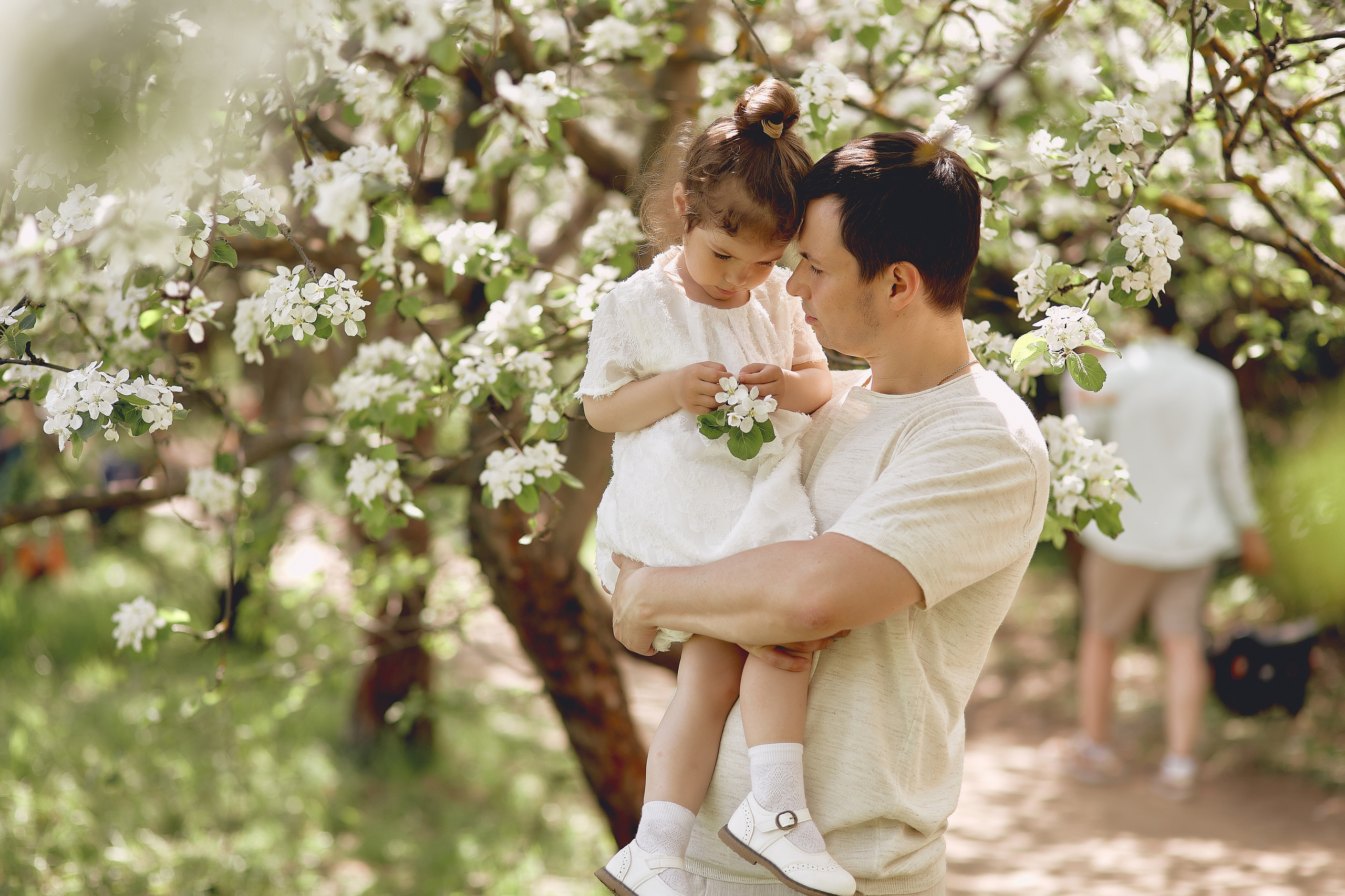 Прогулка в вишневом лесу. Свадебный и семейный фотограф Алексей Сафонов