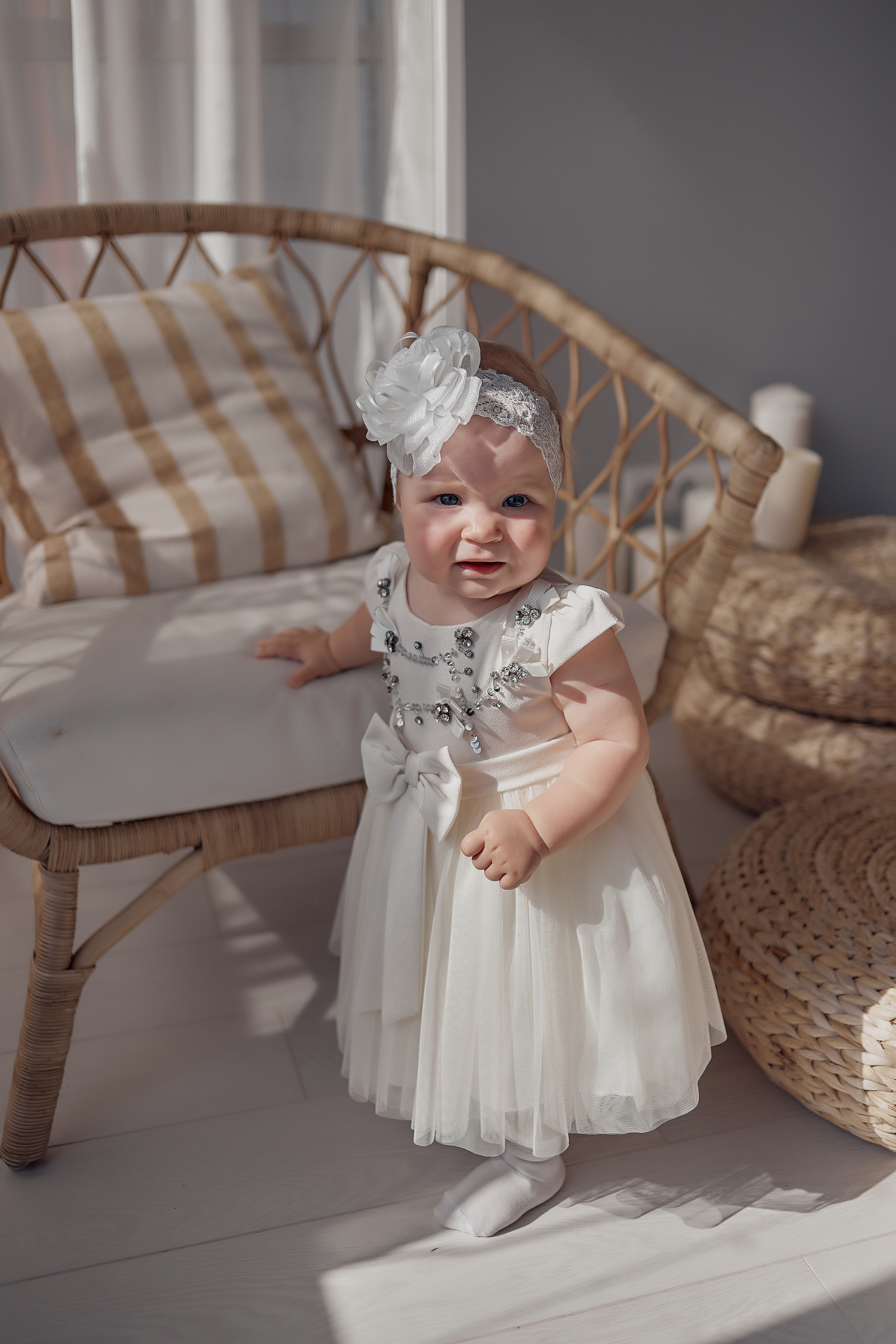 Первый день рождения прекрасной девочки. Свадебный и семейный фотограф Алексей Сафонов