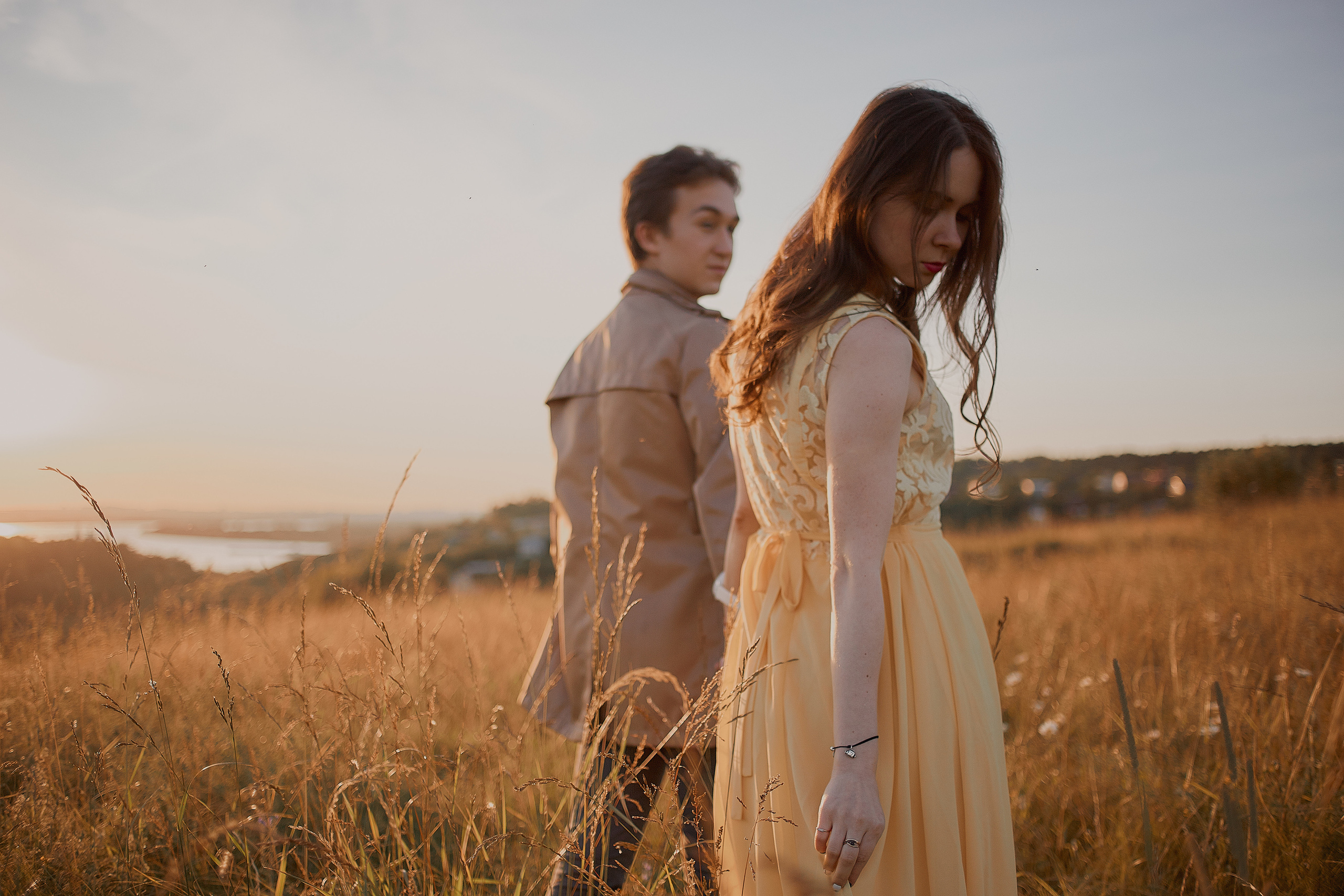 Романтика в лучах закатного солнца. Свадебный и семейный фотограф Алексей Сафонов