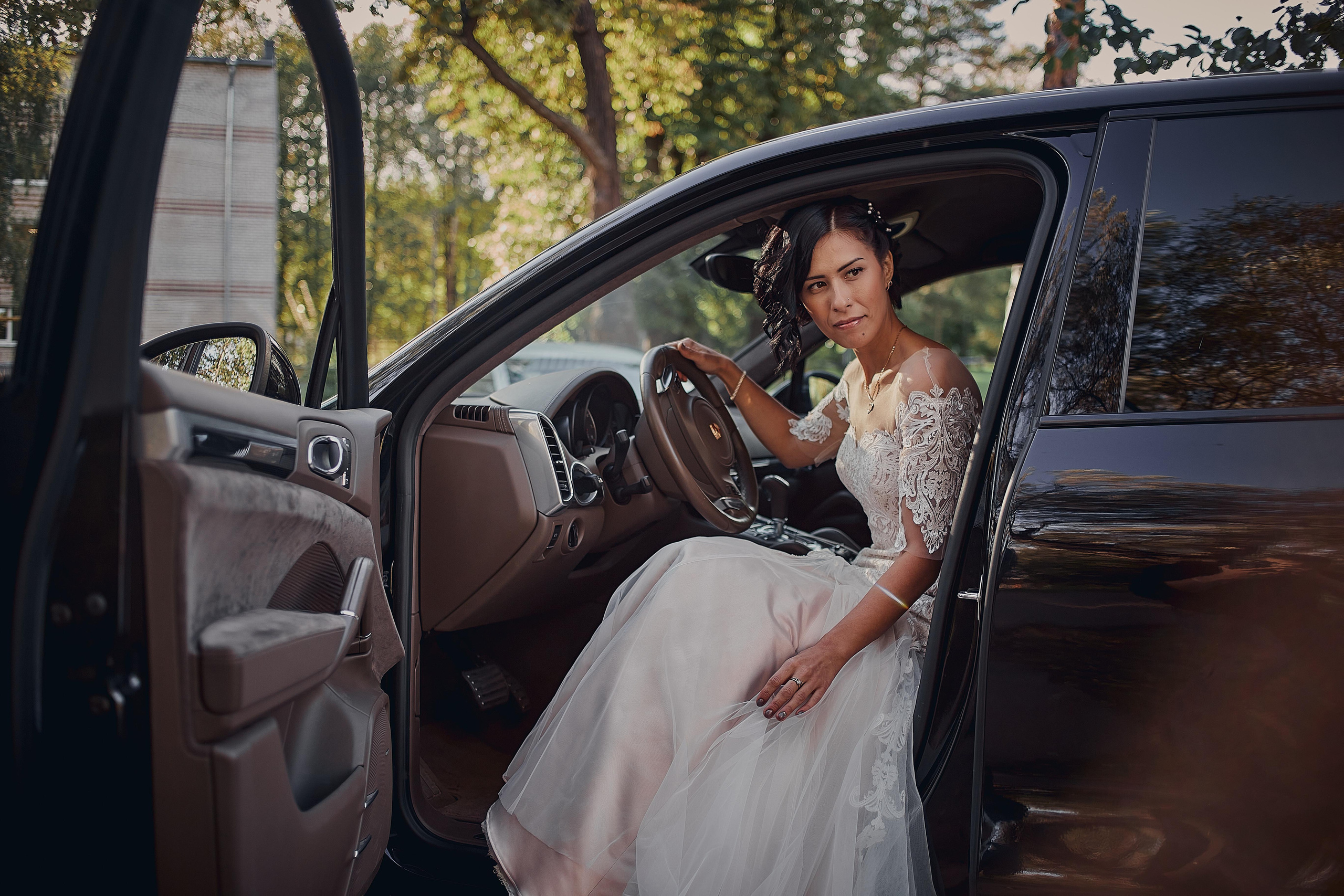 Свадьбу поршем не испортишь) Аня и Роман. Свадебный и семейный фотограф Алексей Сафонов