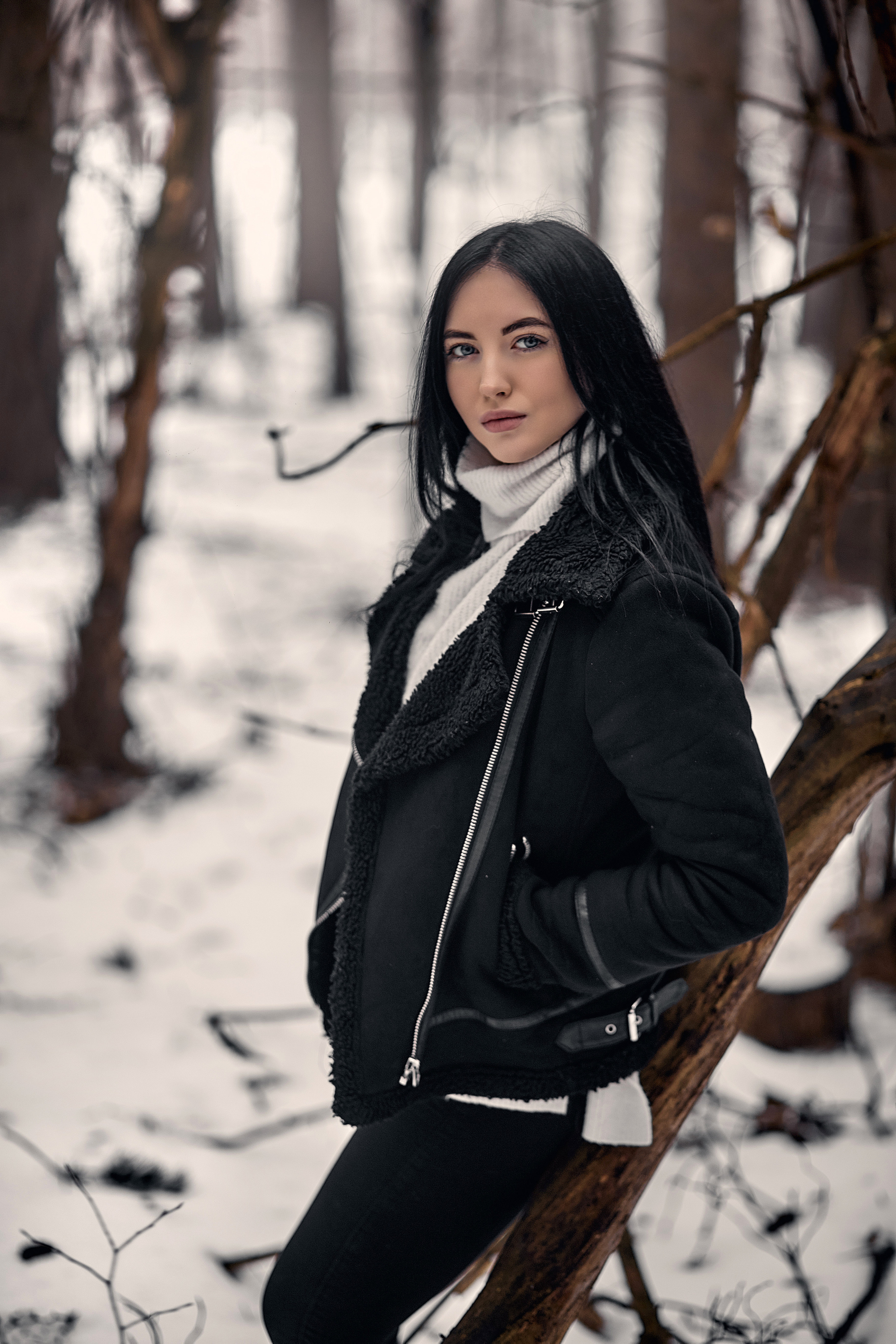 Полина в тумане. Свадебный и семейный фотограф Алексей Сафонов