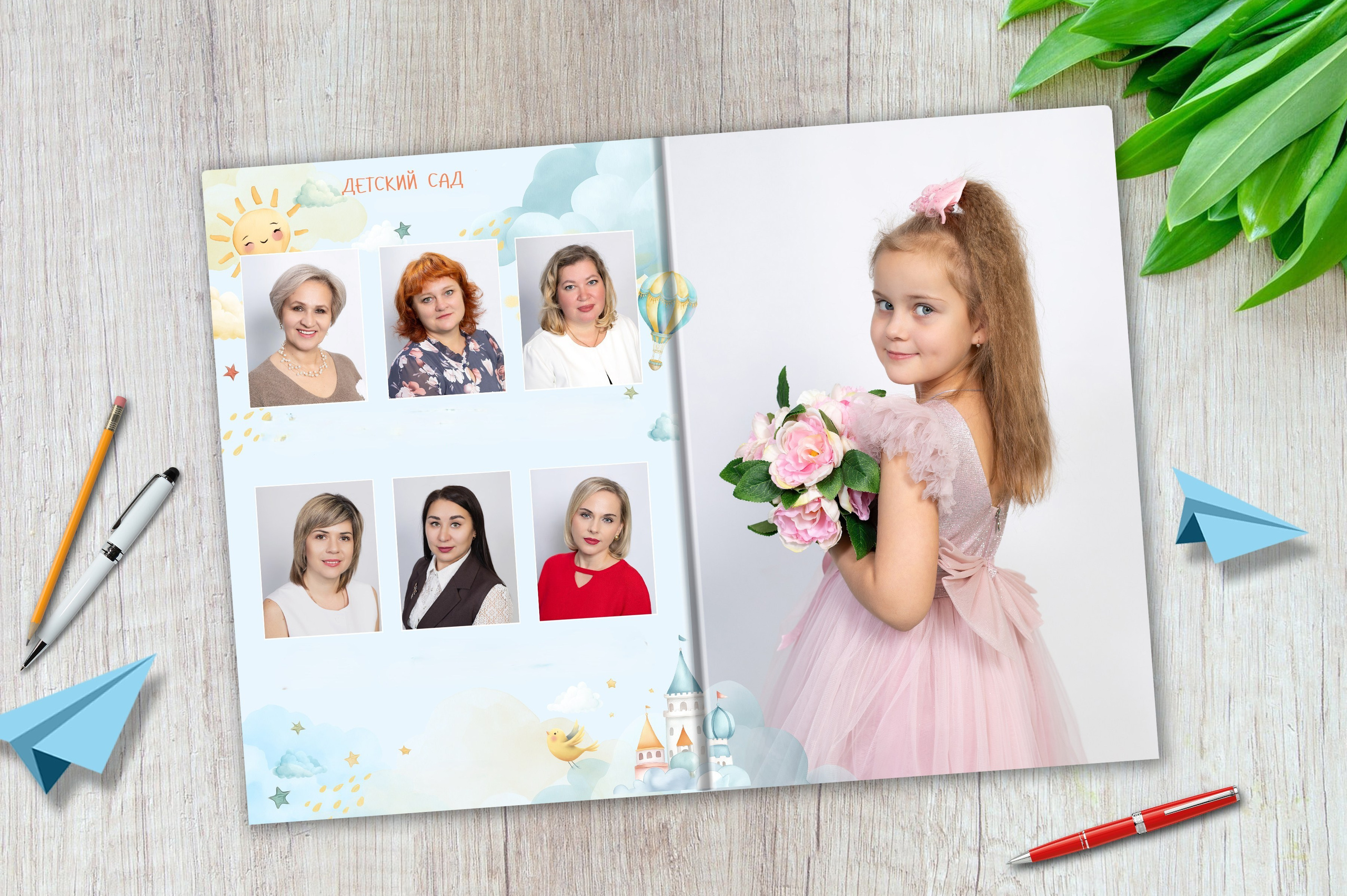 Фотоальбом для детского сада. Выпускные альбомы в Верхней Пышме. Фотостудия «Олеся»