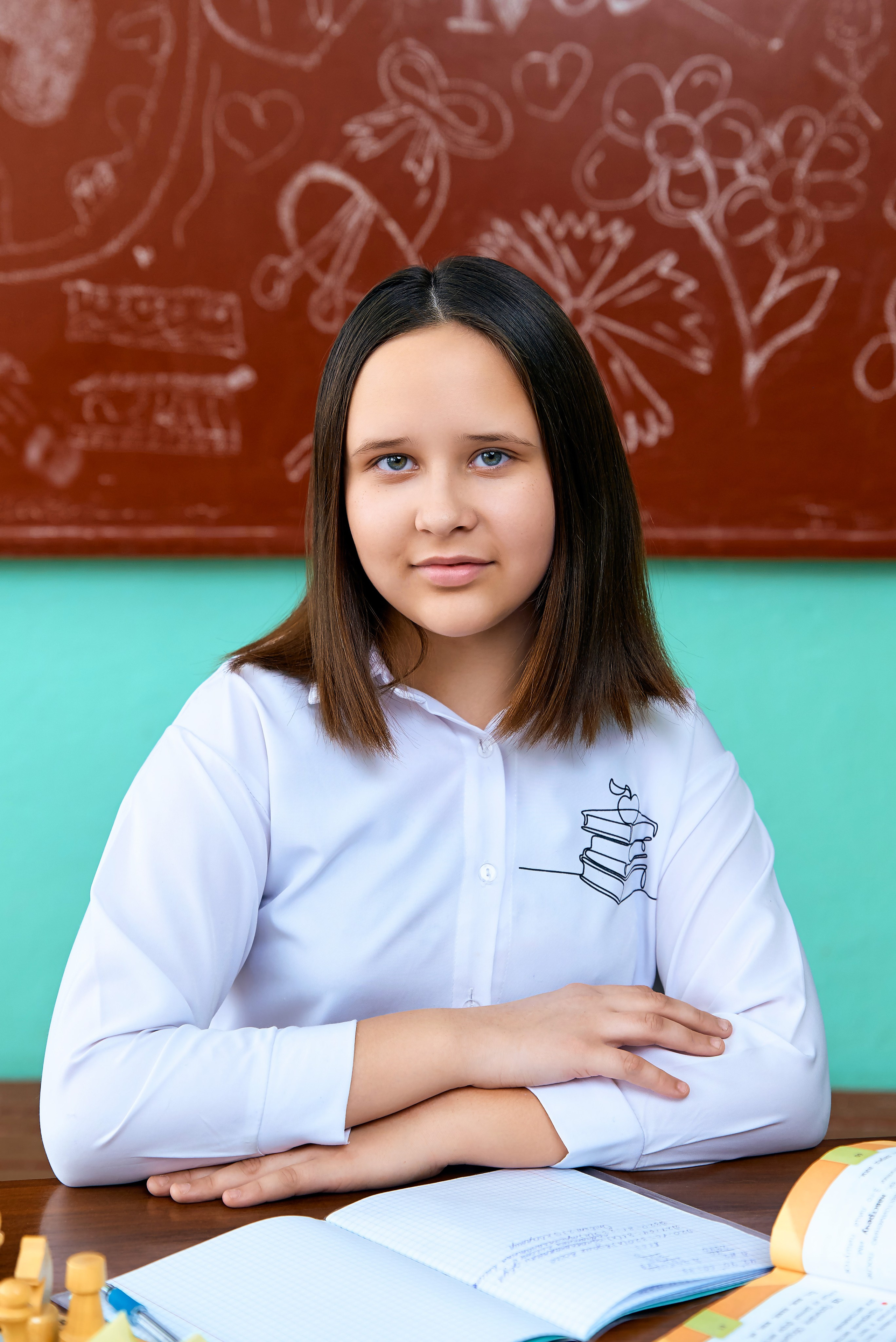 4А класс Хотынецкая СОШ выпуск 2024. Фотограф в Орле Павел Черкасов