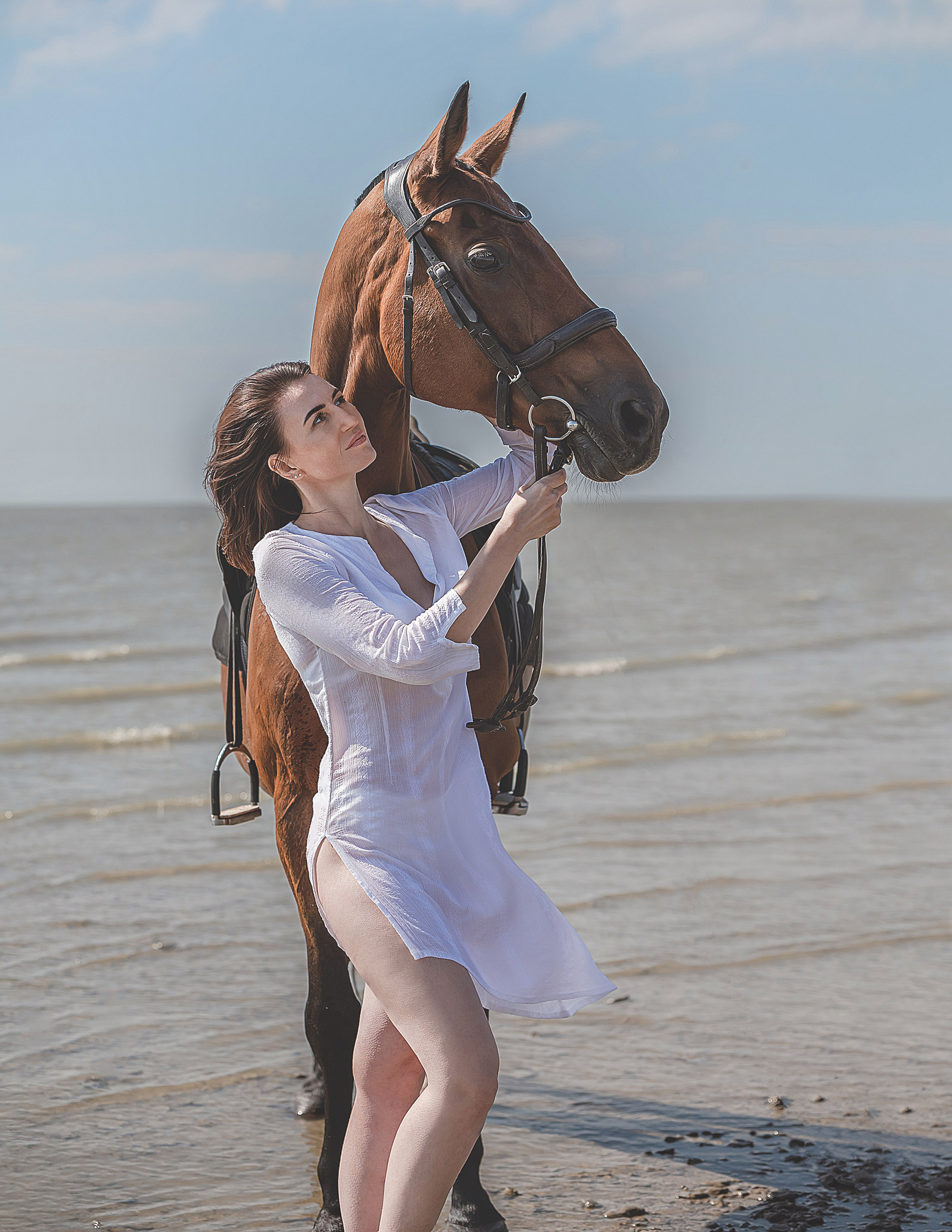 Стильная съёмка с лошадьми. Конный портретный фотограф Наталья Шелест