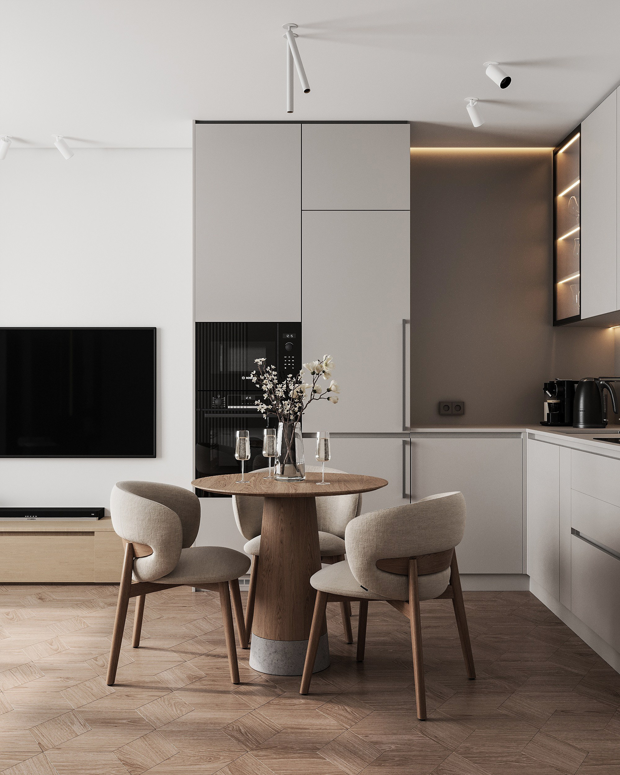 ЖК Крондштатский | 40.5 m² | 2025. 3D Визуализатор Великородная Виктория