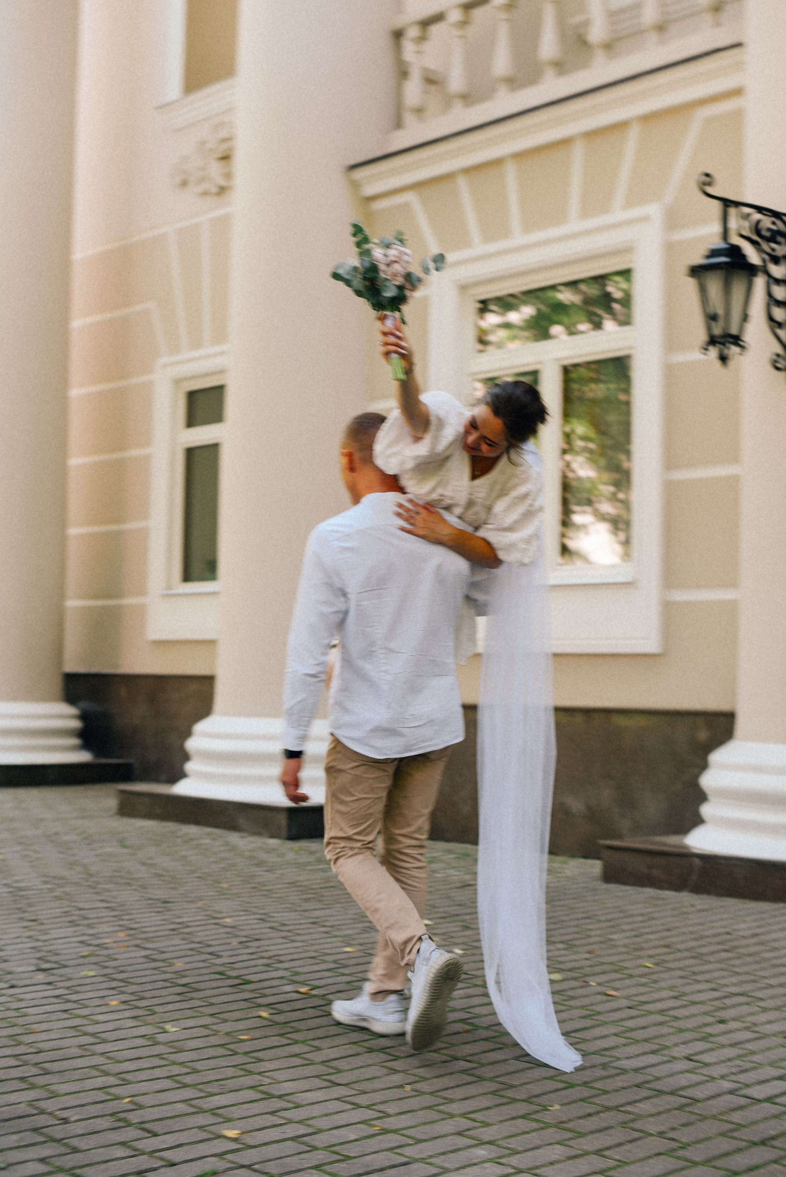 Андрей и Дарья ЗАГС № 4 Свадебная прогулка по городу. Фотограф Лола Волна, город Москва