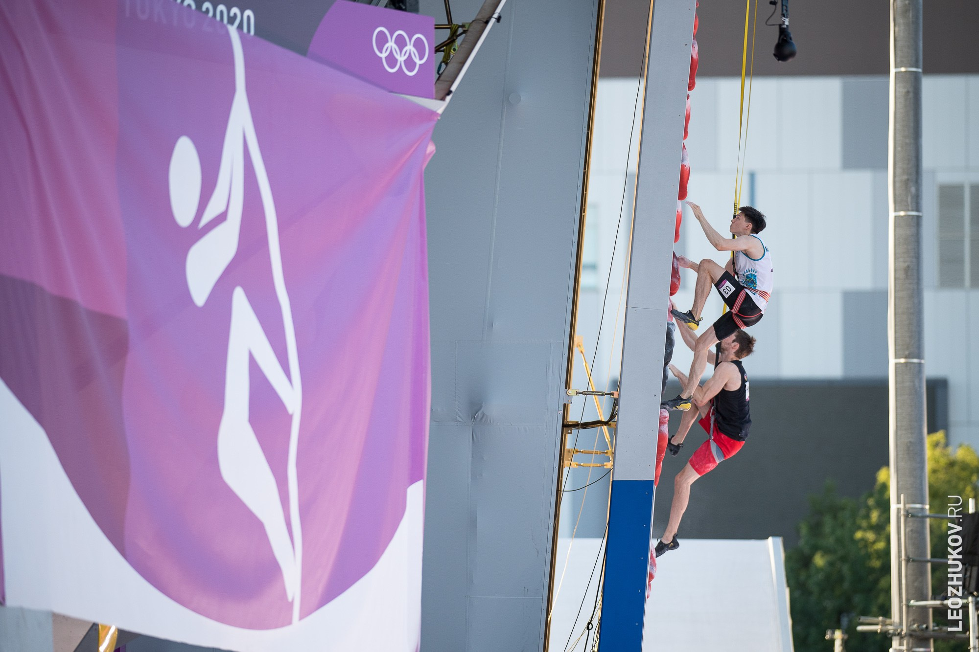 Tokyo-2020 Olympic games. Sports photographer Leonid Zhukov